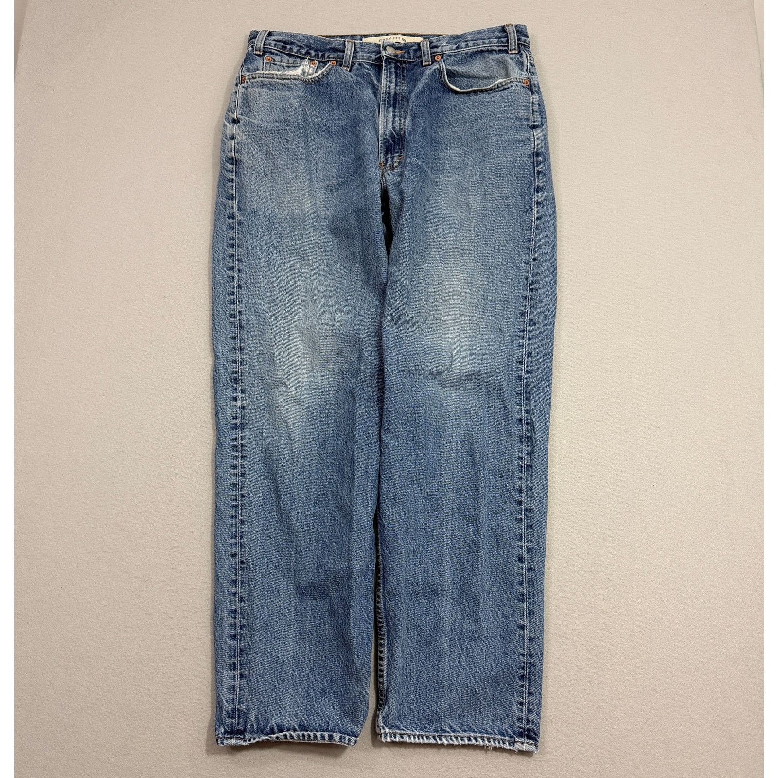 Gap Vintage Gap Easy Fit Jeans Men's 38x32 Blue Faded Denim y2k Size US 38 / EU 54 - 1 Thumbnail