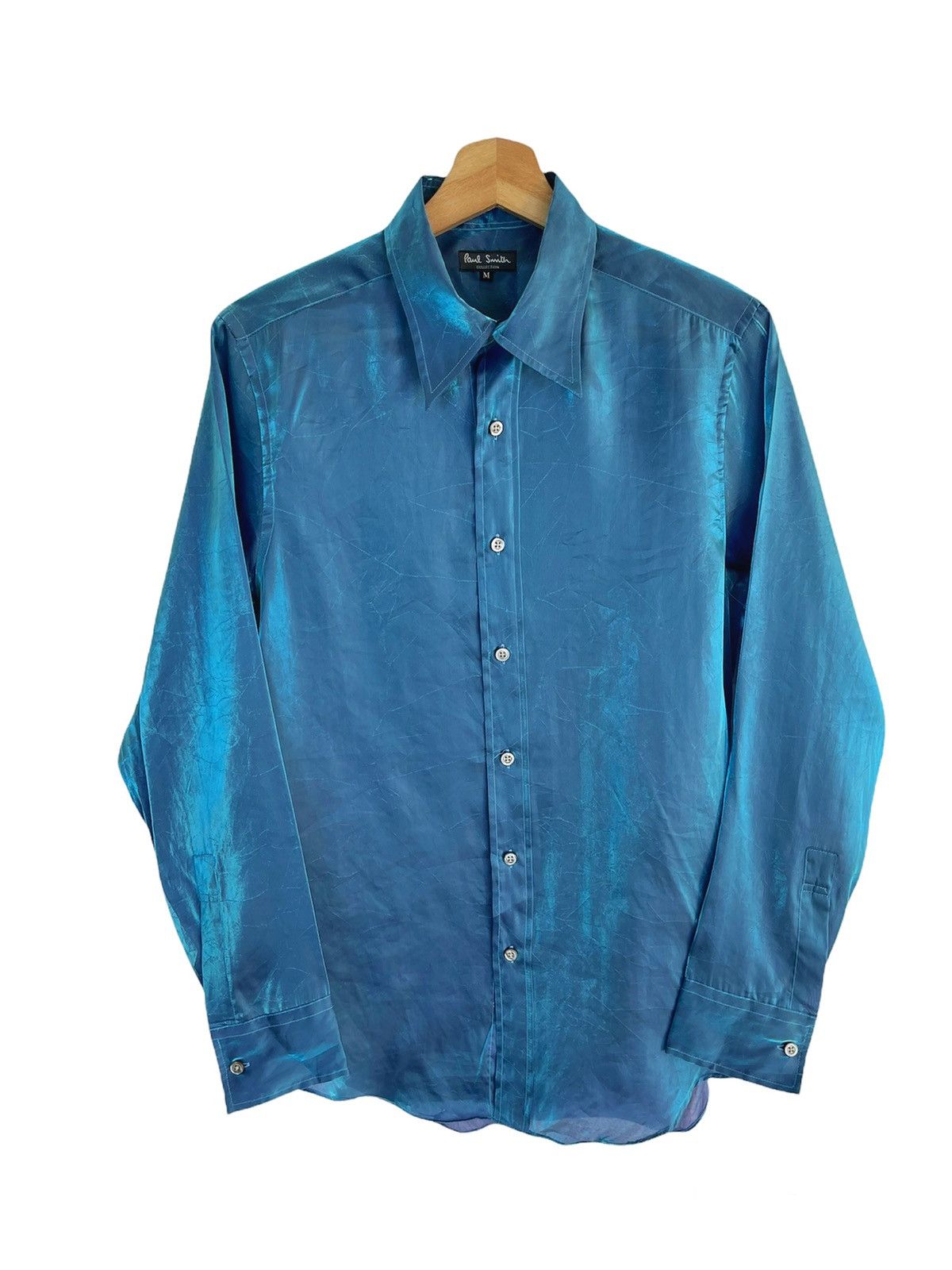 Paul Smith VINTAGE PAUL SMITH SHIRT NEON LIGHTING STAR Size US M / EU 48-50 / 2 - 1 Thumbnail