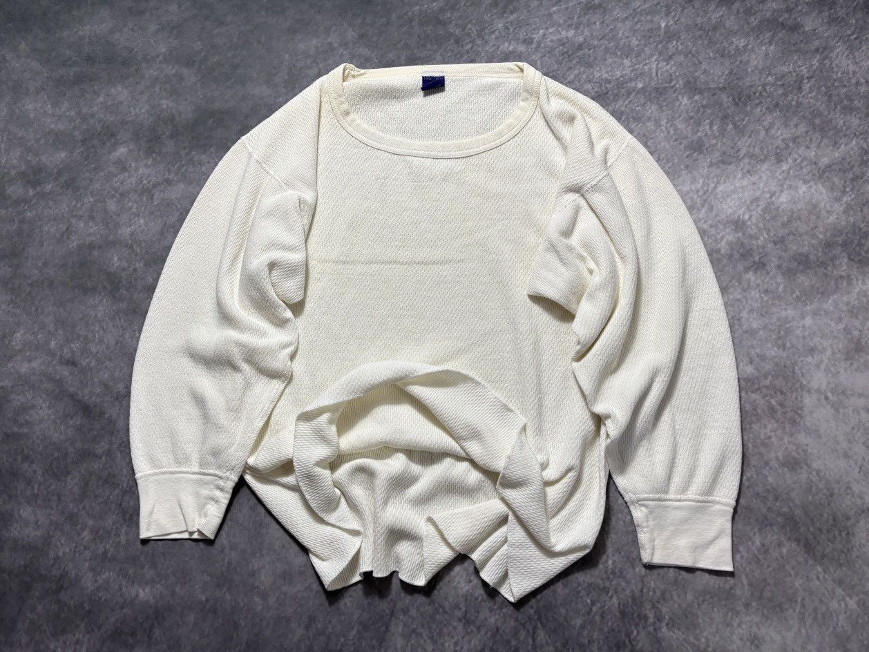 Vintage 1980s KMart Longsleeve Vintage Thermal Shirt Waffle 80s 90s Size US L / EU 52-54 / 3 - 18 Thumbnail