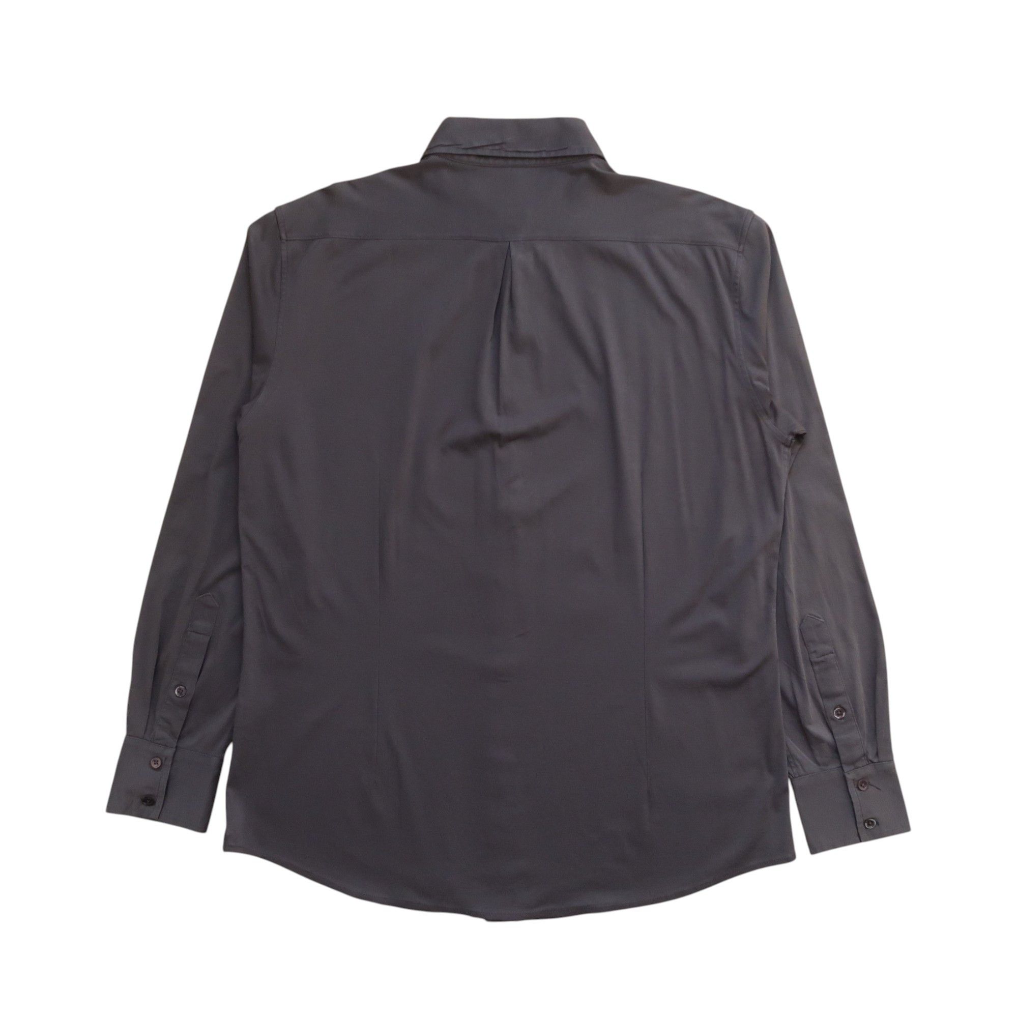 Brunello Cucinelli Brunello Cucinelli Western Shirt Button Up Gray Size US XL / EU 56 / 4 - 2 Thumbnail