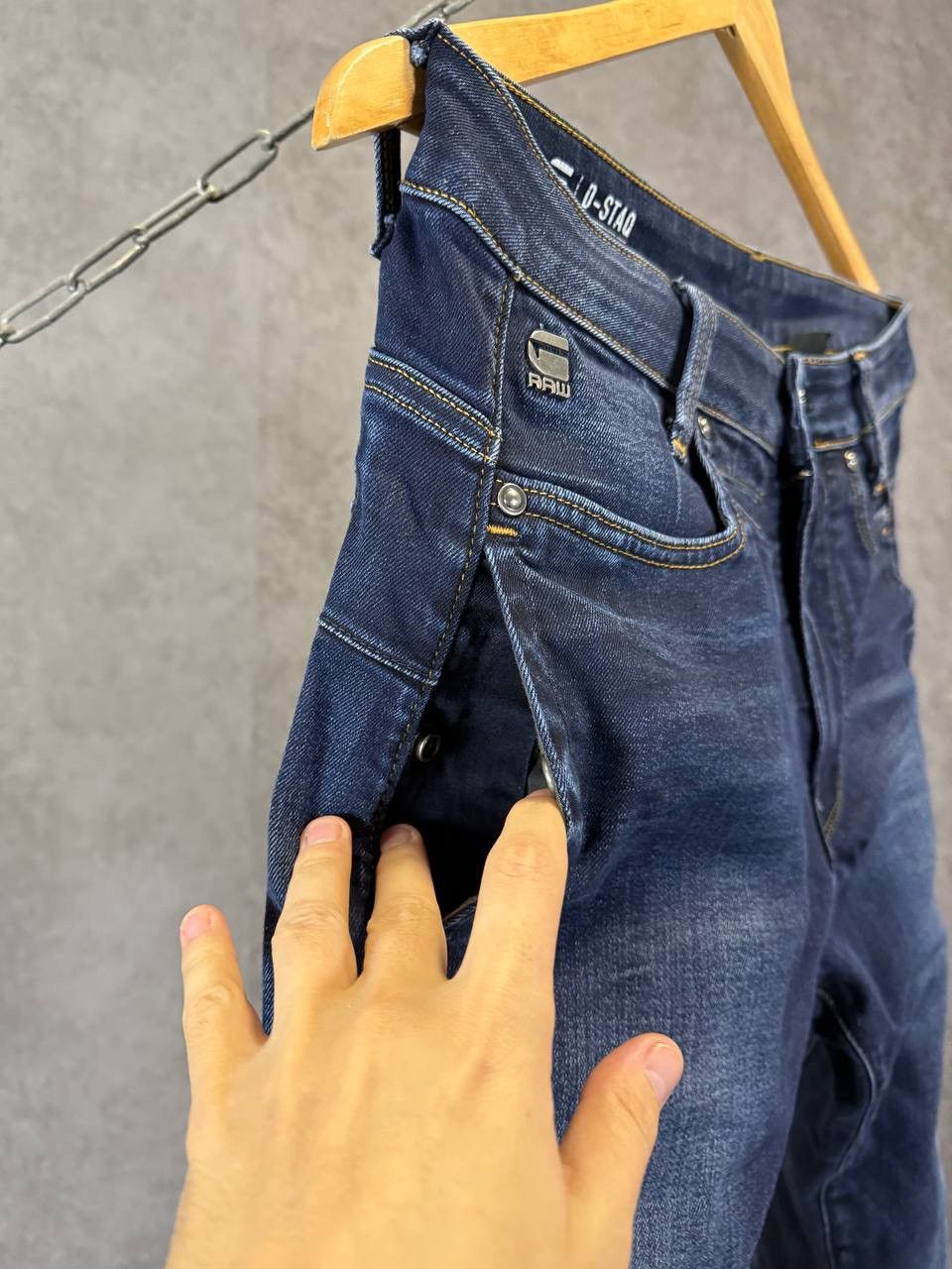 G-Star G Star Raw 3D designer asymmetric jeans Size US 29 - 4 Thumbnail