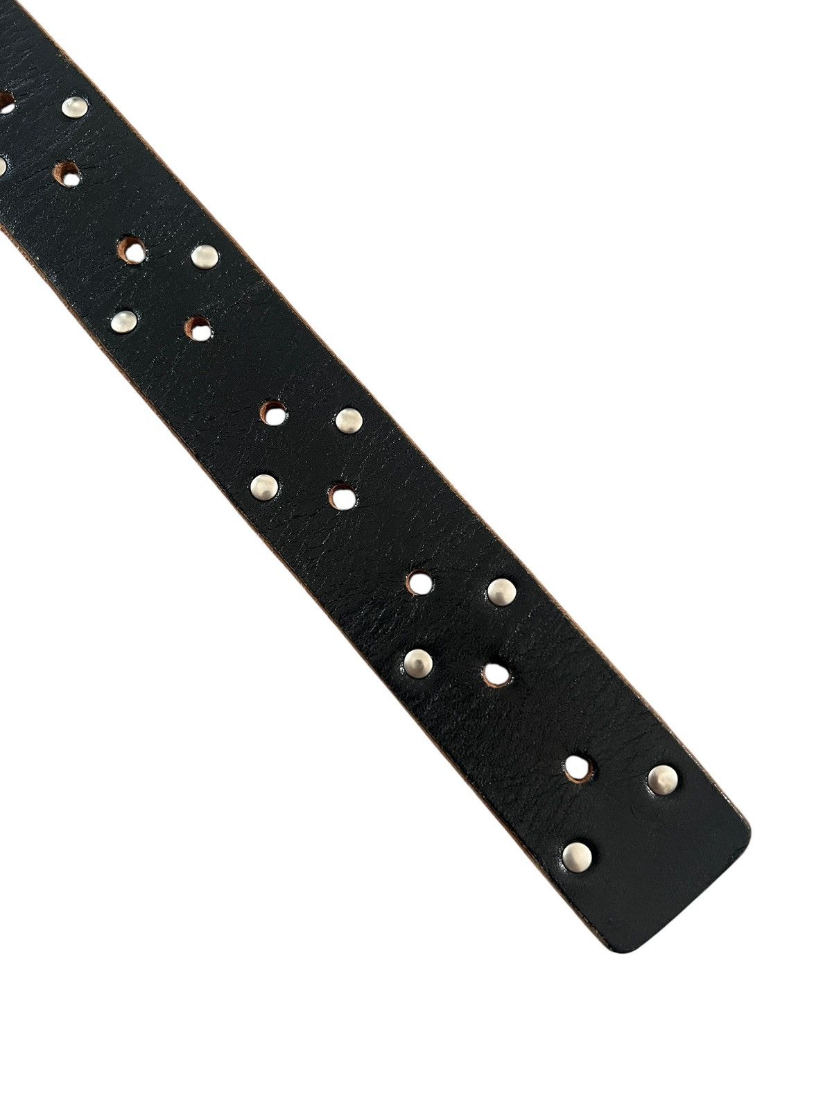 Yohji Yamamoto Vintage Y’s Yohji Yamamoto Studded Leather Belt Size 32 - 7 Thumbnail