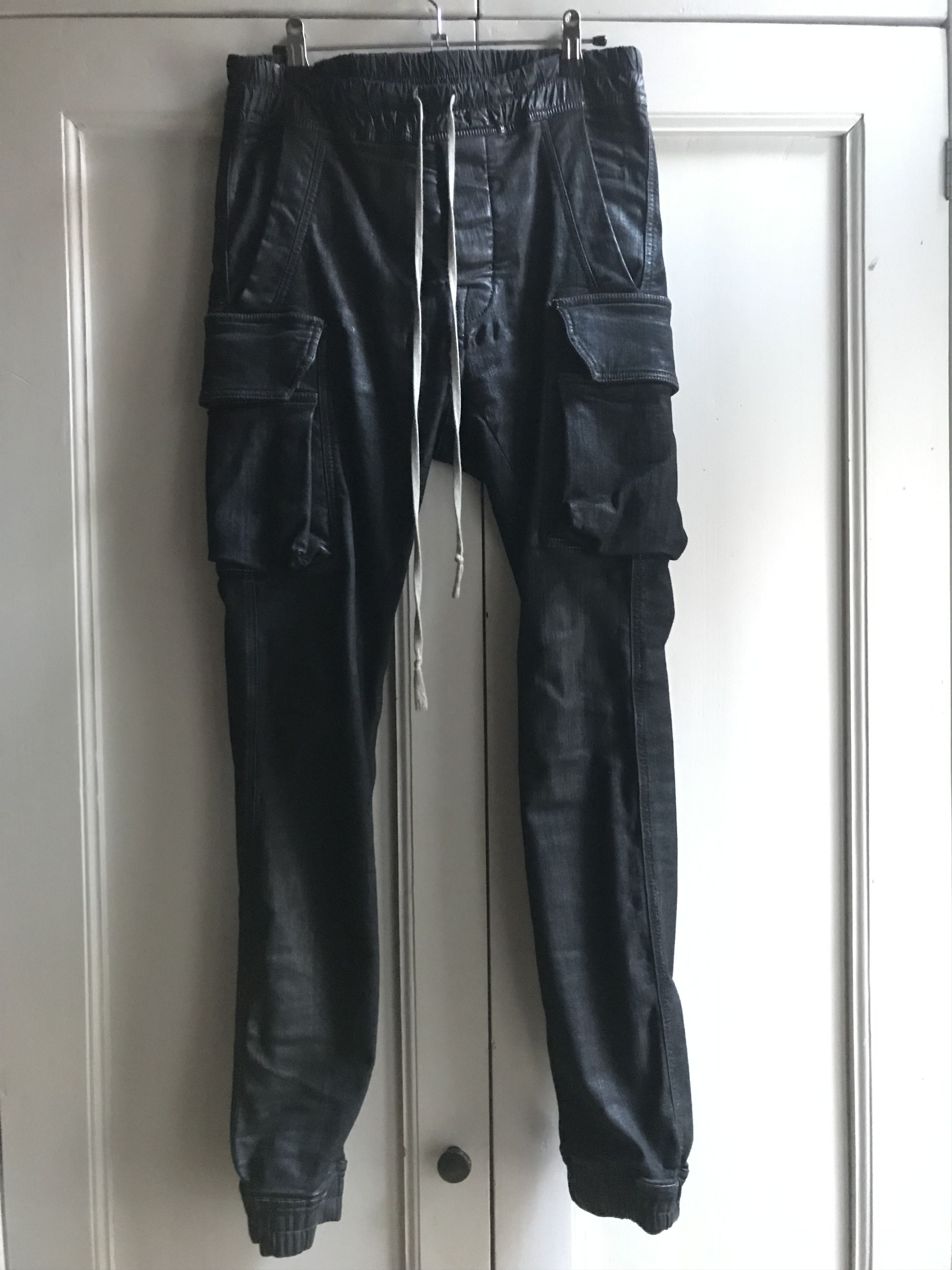Rick Owens DRKSHDW waxed pants Playboi Carti style