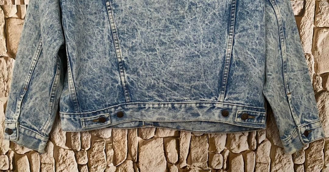 Levi's Vintage Clothing Vintage 80’s Levi’s Clothing Acid Wash Trucker Denim Jacket Size US L / EU 52-54 / 3 - 5 Thumbnail
