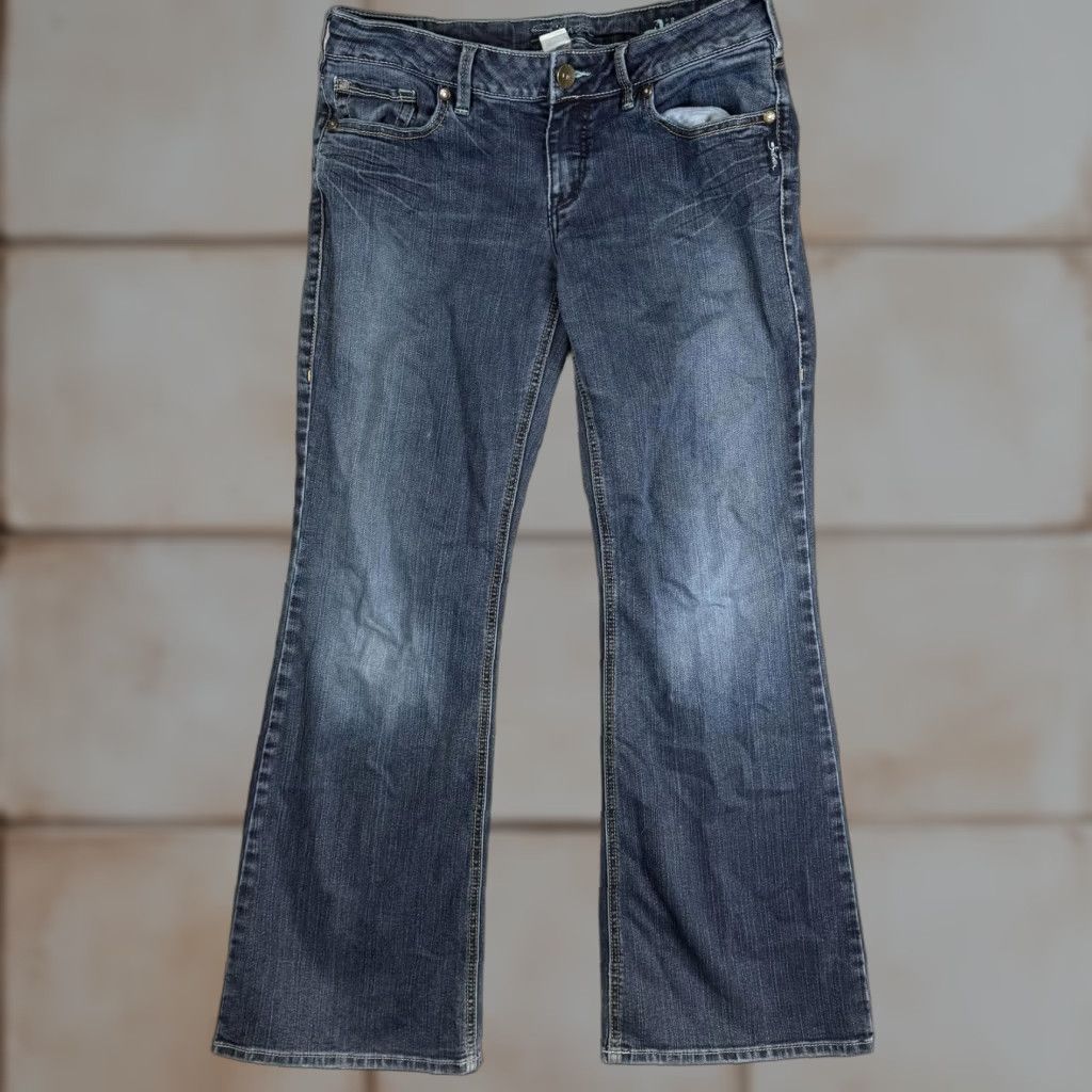 CO Silver Jeans Co Men's Jeans 32x31 Aiko Blue Bootcut Ankle Length Blue Regular Mens Size US 32 / EU 48 - 1 Thumbnail