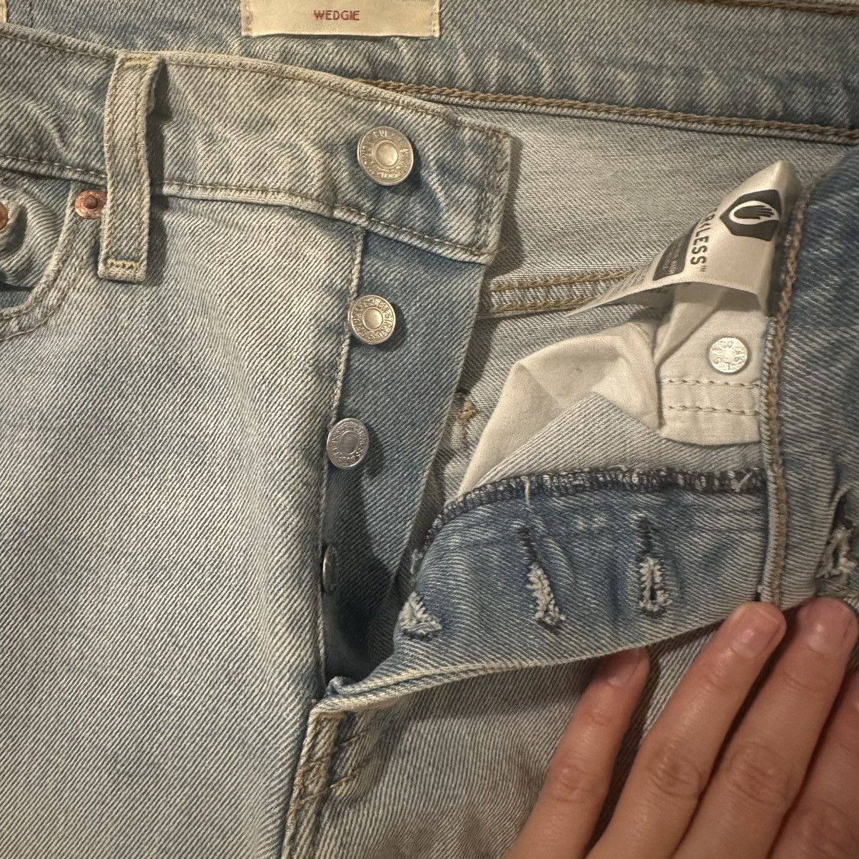 Levi's Levi’s Wedgie Jeans Women's Size 26" / US 2 / IT 38 - 4 Thumbnail