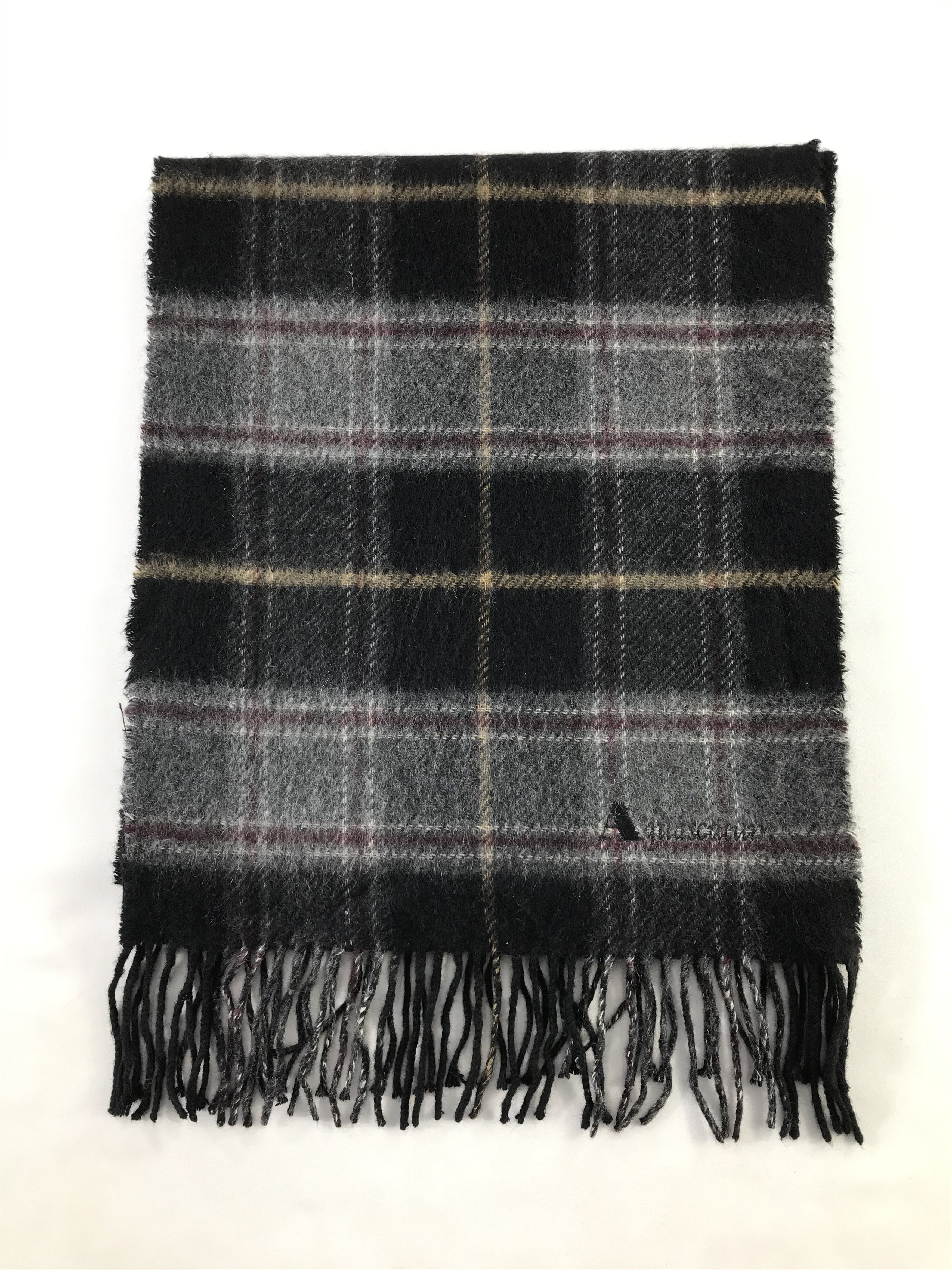 Aquascutum × Vintage Aquascutum Scarf / Muffler / Neckwear - WW2224 Size ONE SIZE - 2 Thumbnail