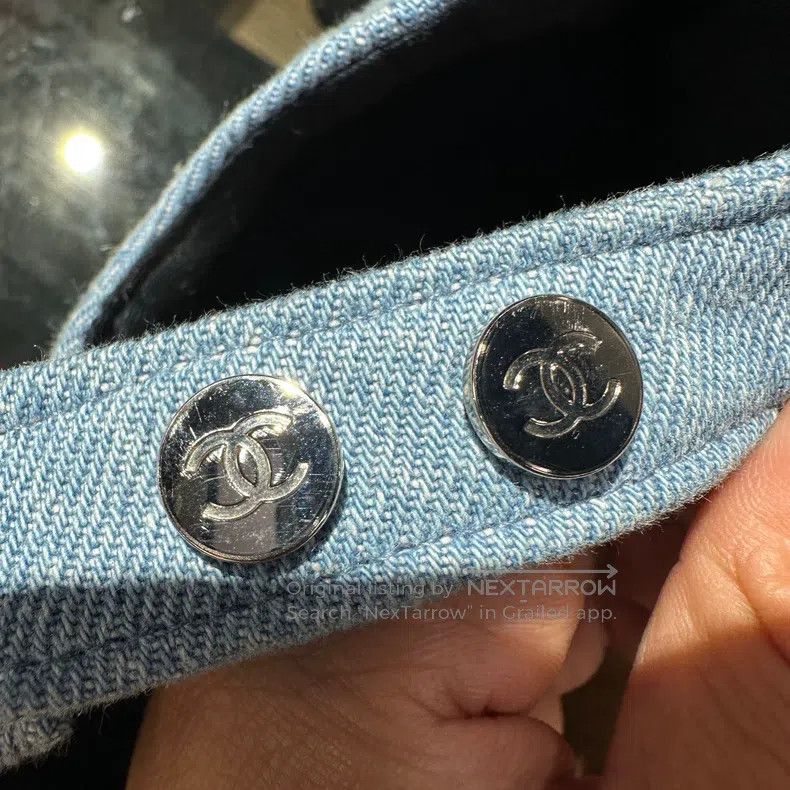 Chanel Chanel 22 Logo cowboy cap Size ONE SIZE - 5 Thumbnail