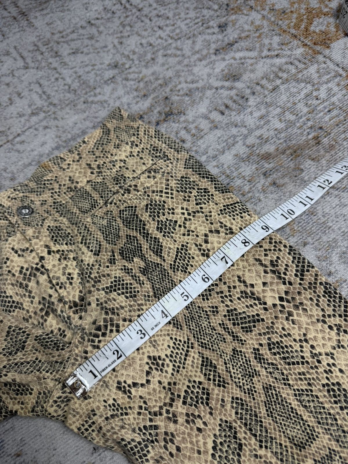 Tornado Mart Cimarron snake skin y2k style pants Size US 26 / EU 42 - 12 Thumbnail