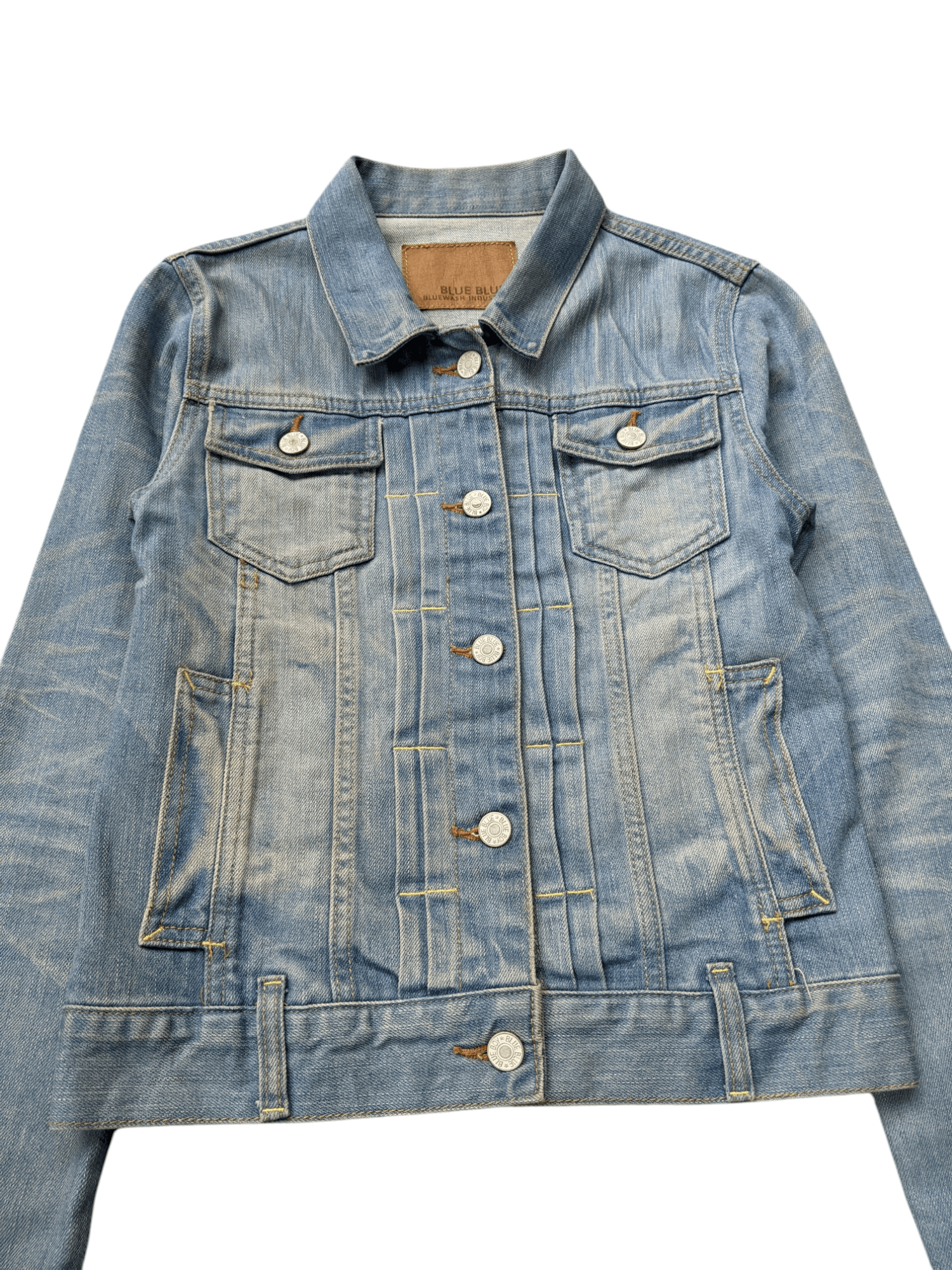 Blue Blue Japan Blue Blue Trucker Jeans Size XS / US 0-2 / IT 36-38 - 1 Thumbnail