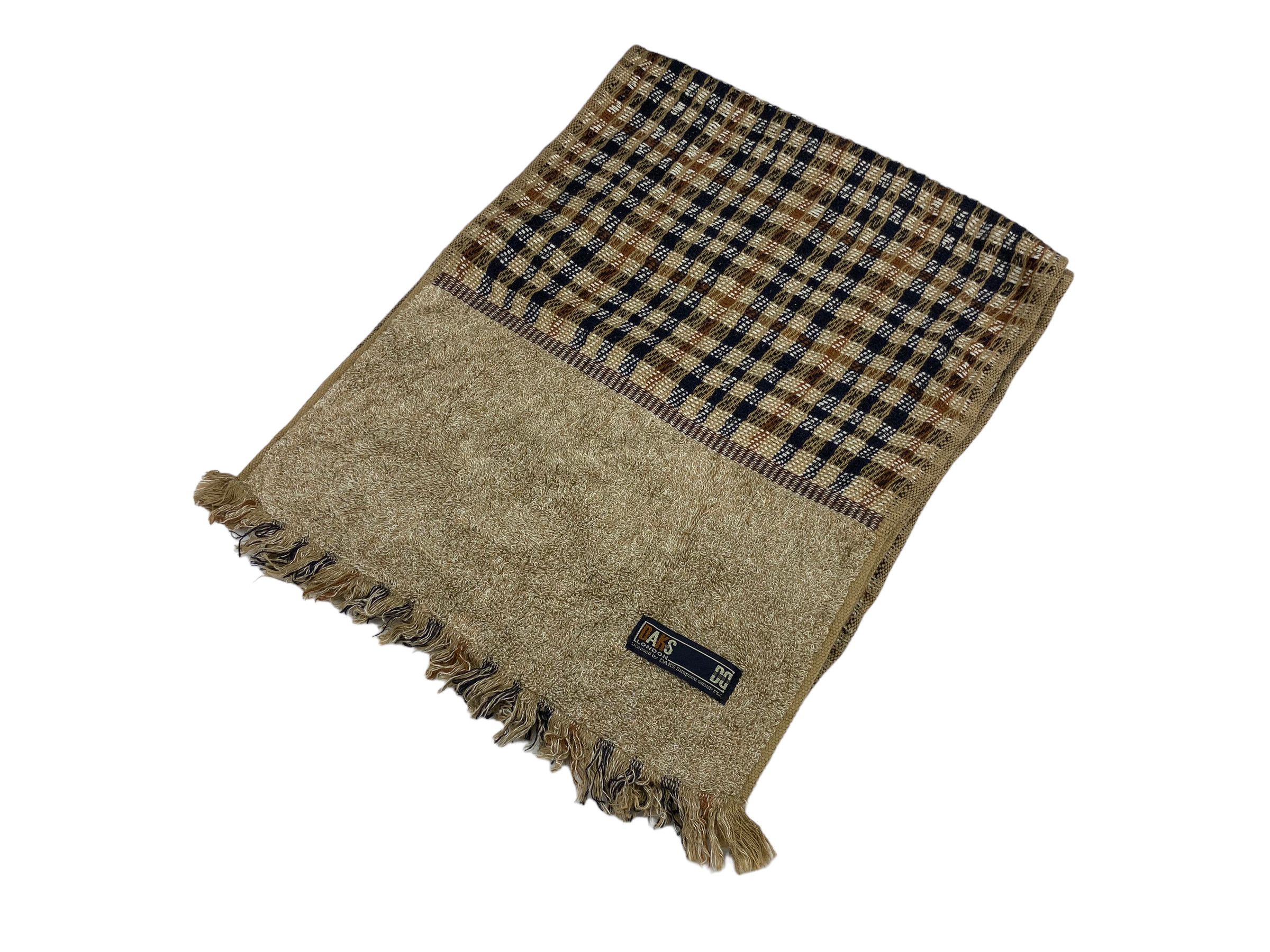 DAKS × Vintage Daks of London scarf Cotton Checkered Vintage Scarves Size ONE SIZE - 4 Thumbnail