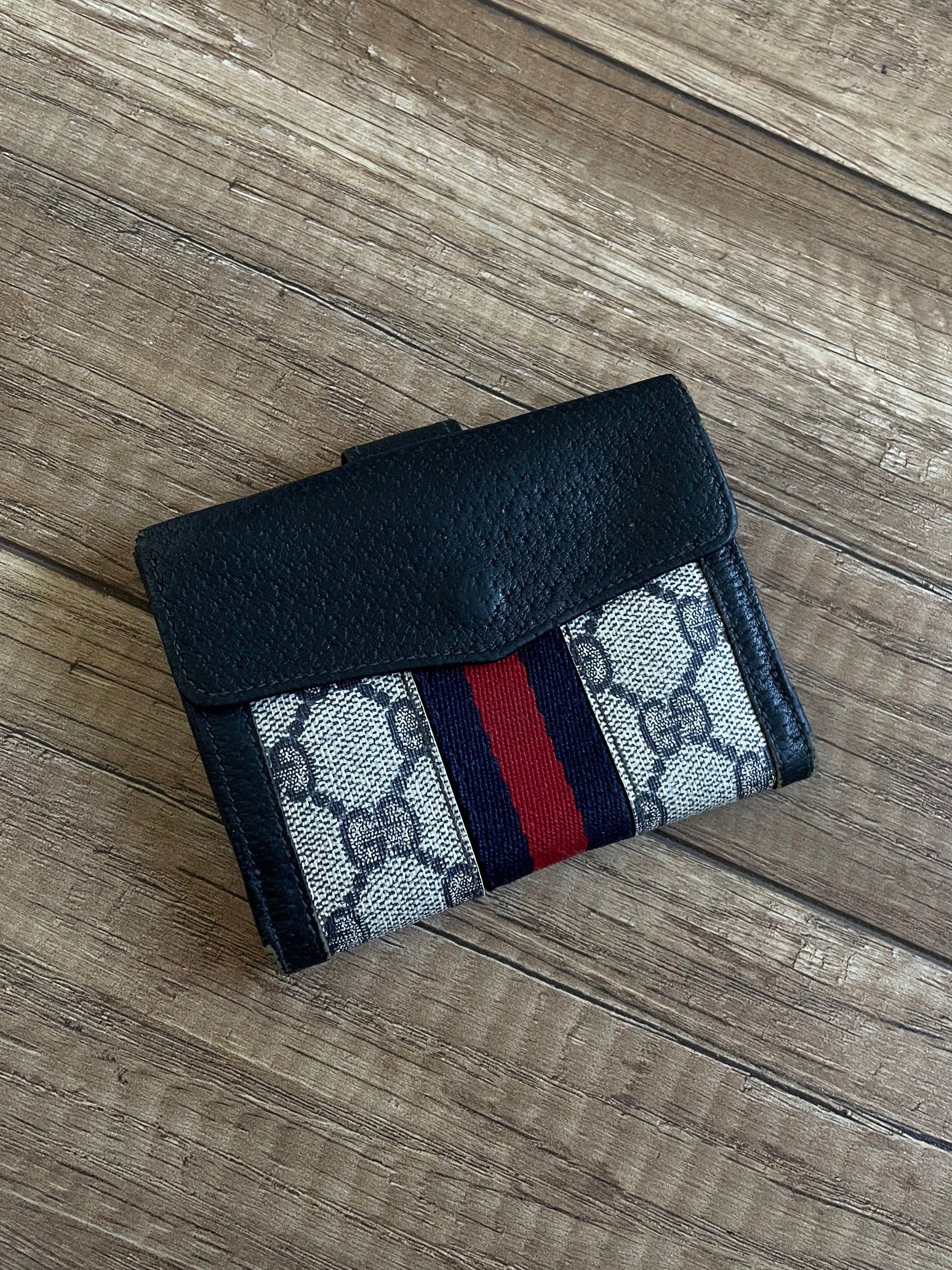 Gucci Gucci Vintage Accessory Collection Web Stripe Wallet Size ONE SIZE - 5 Thumbnail