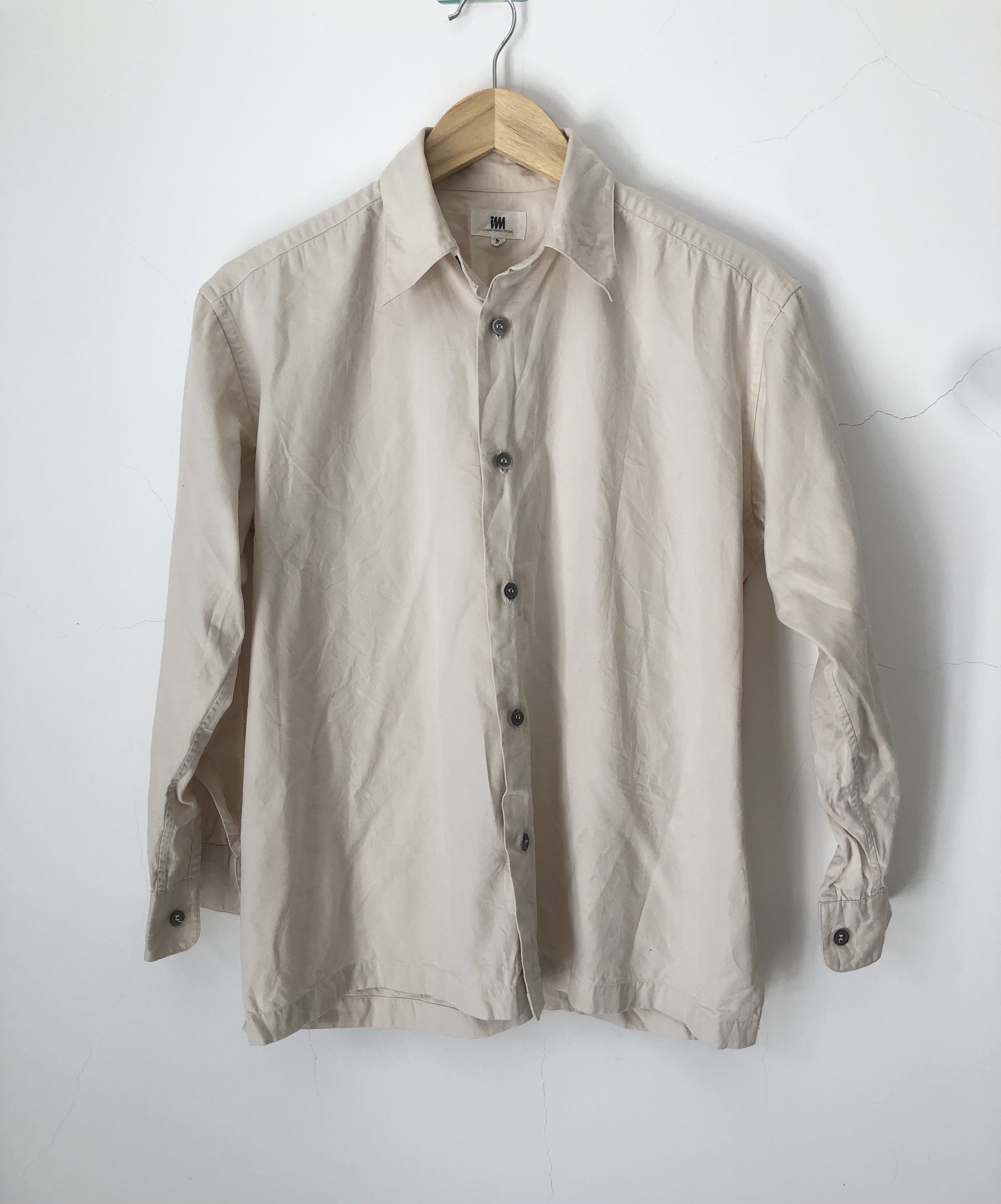 Issey Miyake beige shirt Size US M / EU 48-50 / 2 - 1 Thumbnail