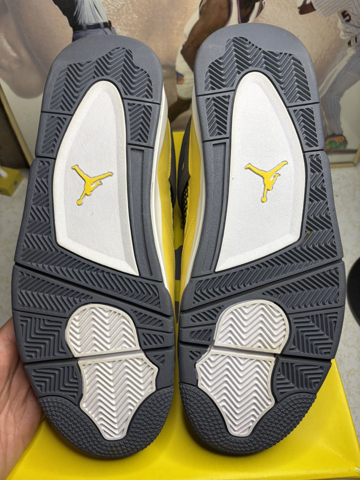Jordan Brand Air Jordan 4 Retro “lightning” Size US 12 / EU 45 - 5 Thumbnail