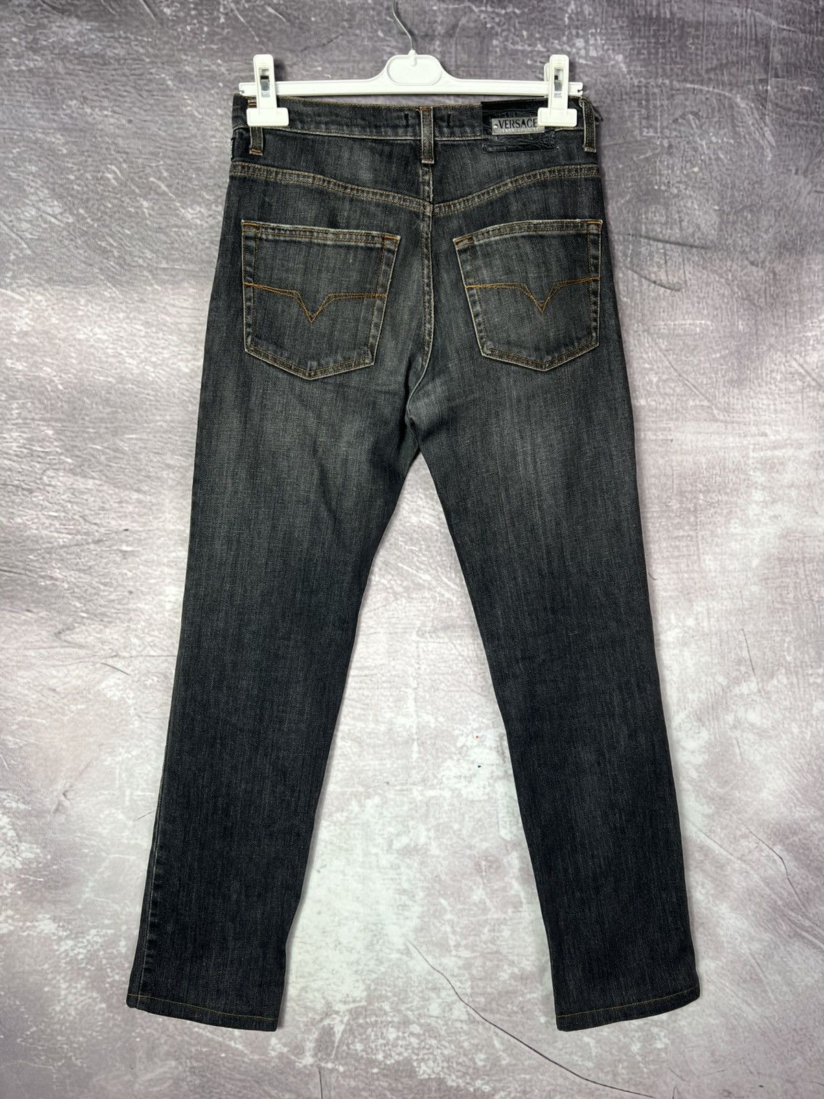 Versace Versace Vintage Washed Denim Jeans Y2K Size US 31 - 3 Thumbnail