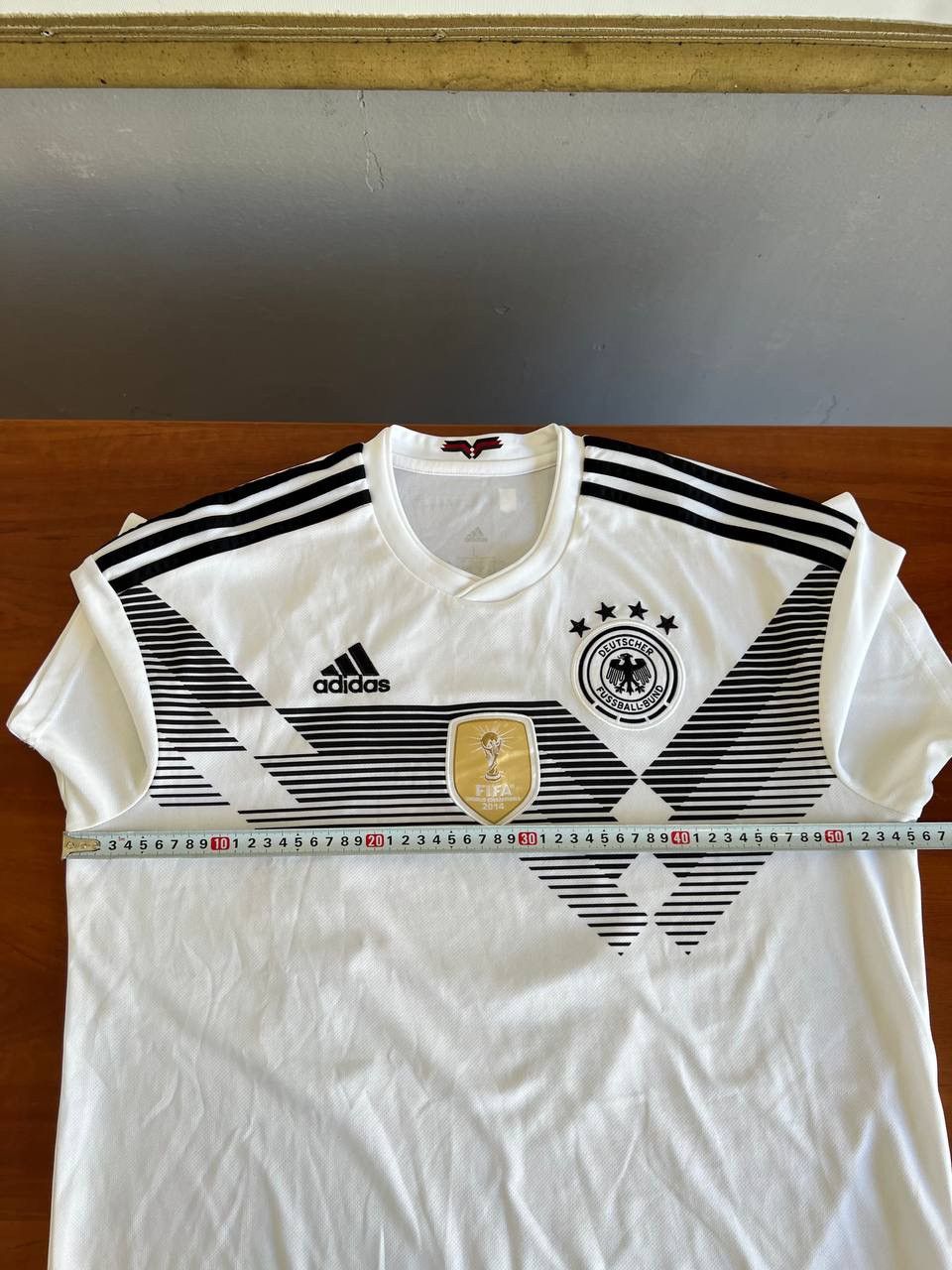 Adidas 2018/19 GERMANY TEAM #11 HOME SOCCER JERSEY FOOTBALL SHIRT L Size US L / EU 52-54 / 3 - 14 Thumbnail