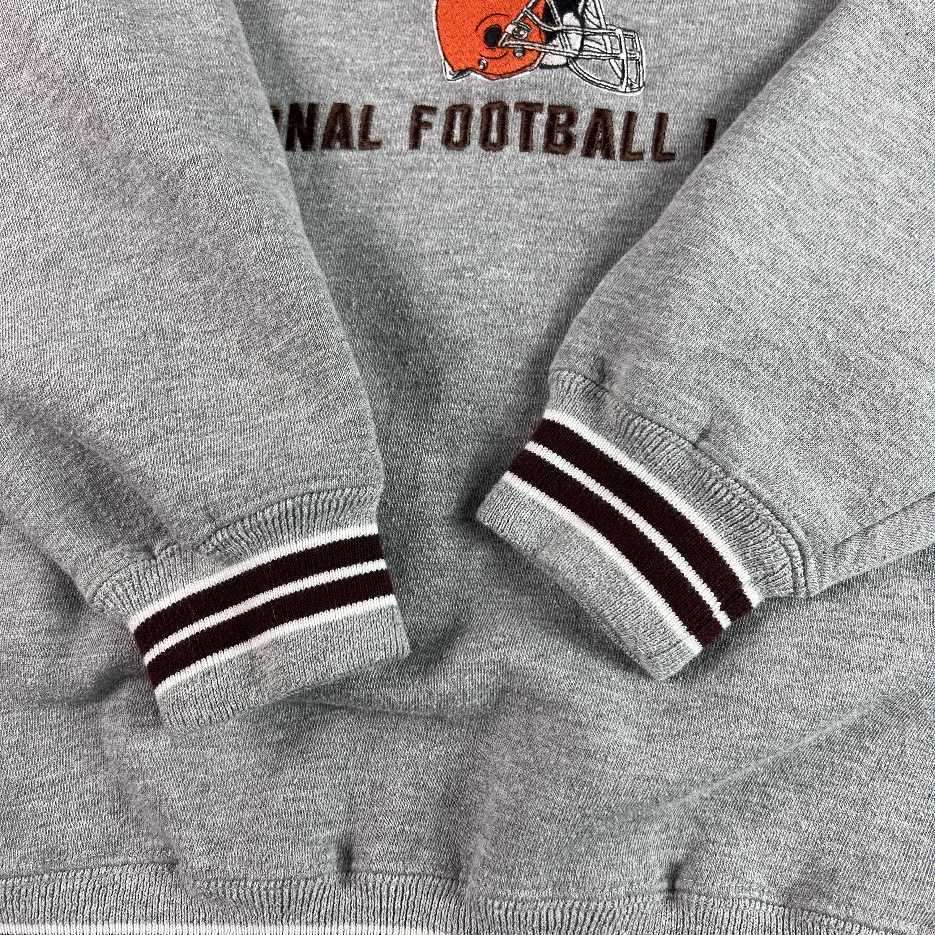 Lee VTG 90s Cleveland Browns Football Sweatshirt Grey Crewneck Size US M / EU 48-50 / 2 - 4 Thumbnail