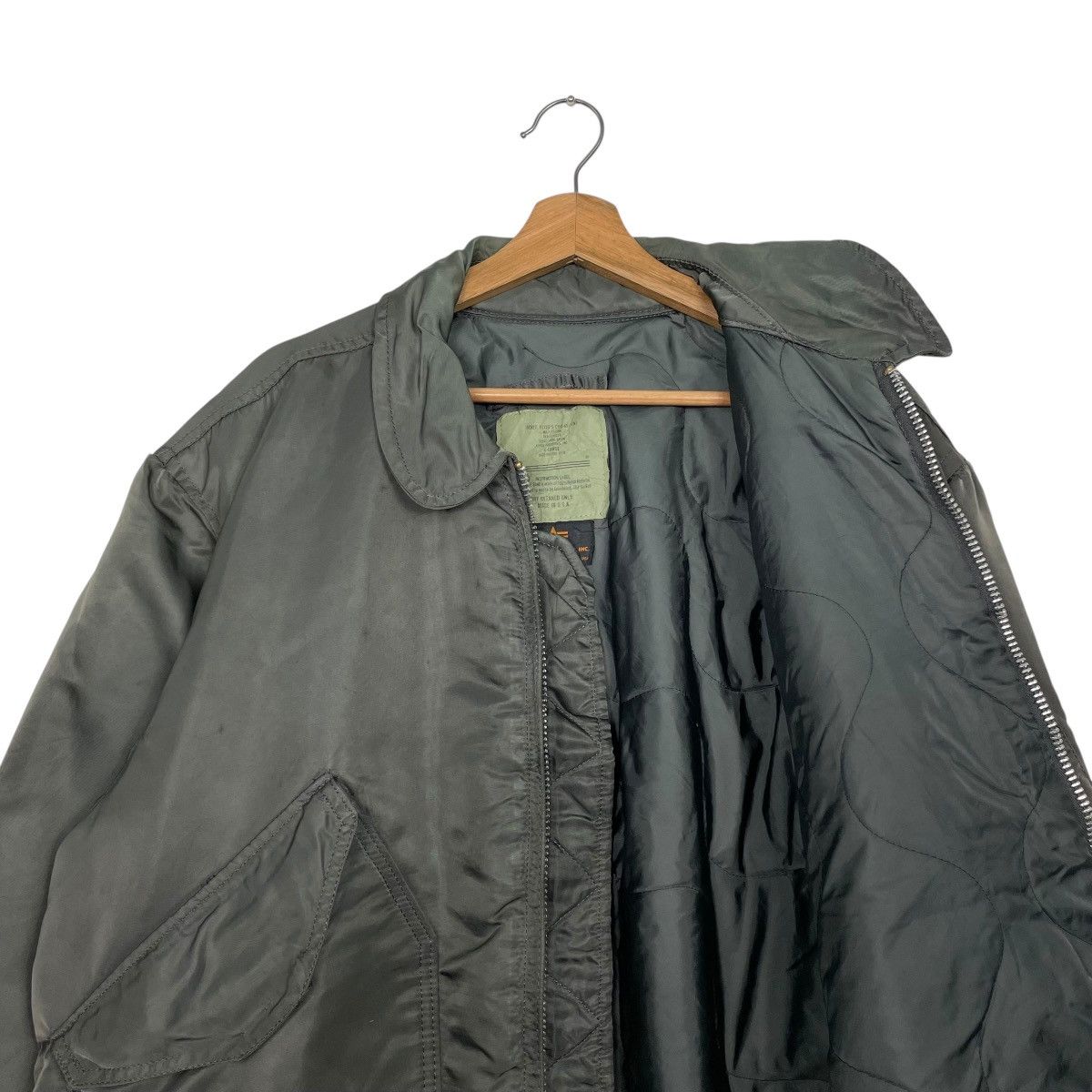 Alpha Industries Vintage Alpha Industries USAF CWU-45 Bomber Jacket Size US XL / EU 56 / 4 - 10 Thumbnail