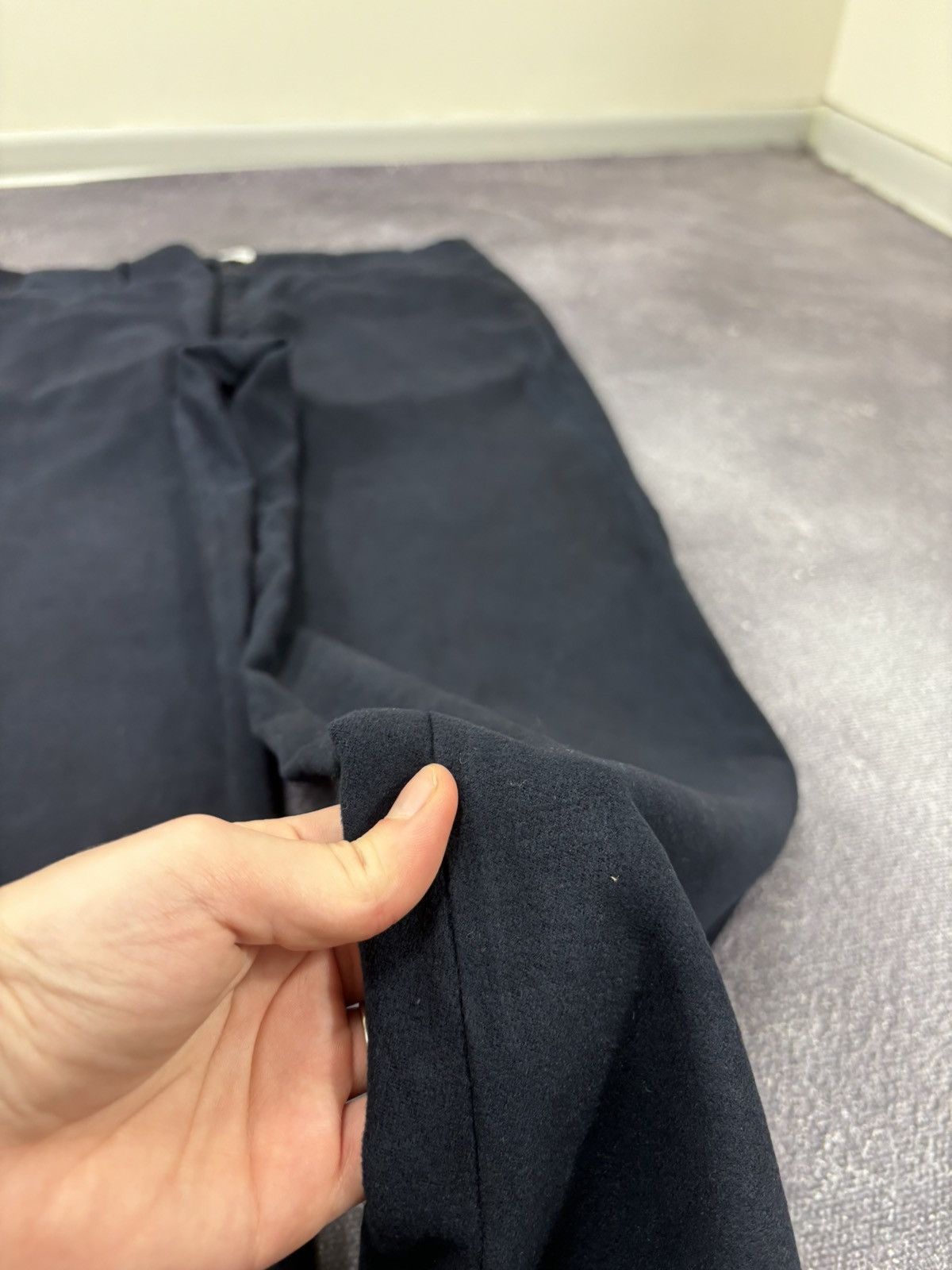 JET SET Jet Set Men’s Viscose Blend Navy Blue Soft Pants Trousers Size US 38 / EU 54 - 4 Thumbnail