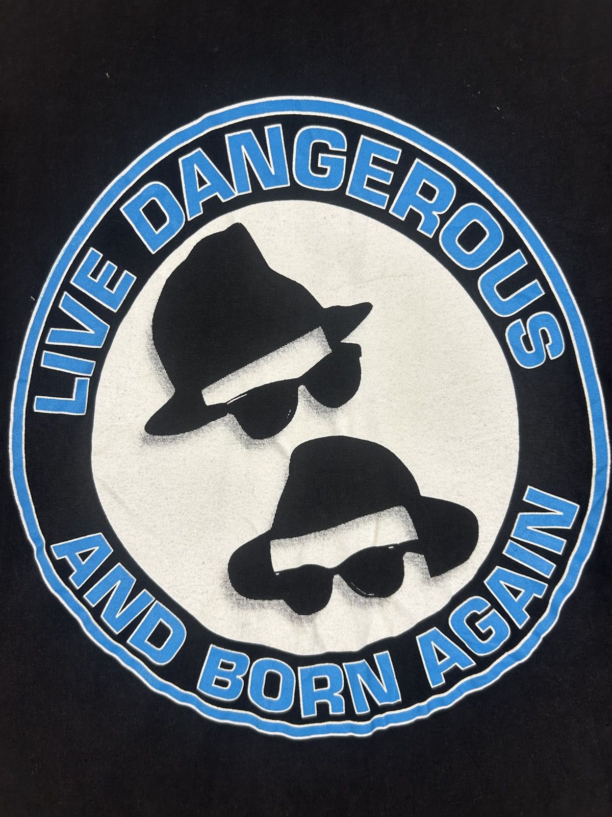 Band Tees × Vintage Vintage 90s The Official Tribute The Blues Brothers Musical Size US L / EU 52-54 / 3 - 3 Thumbnail