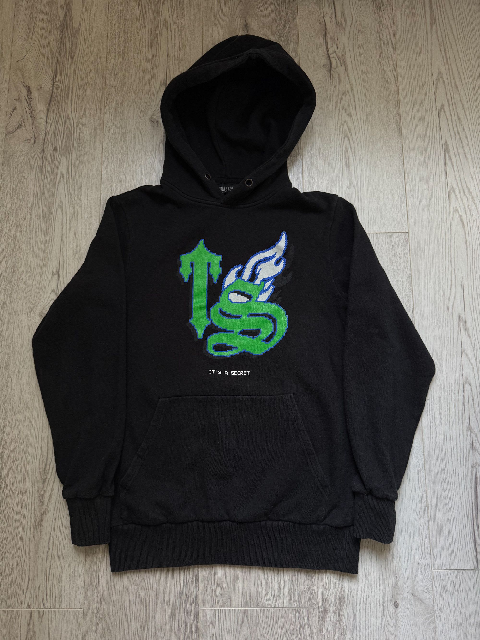 Trapstar London It's a Secret Black Hoodie Size S (small) Size US S / EU 44-46 / 1 - 1 Thumbnail