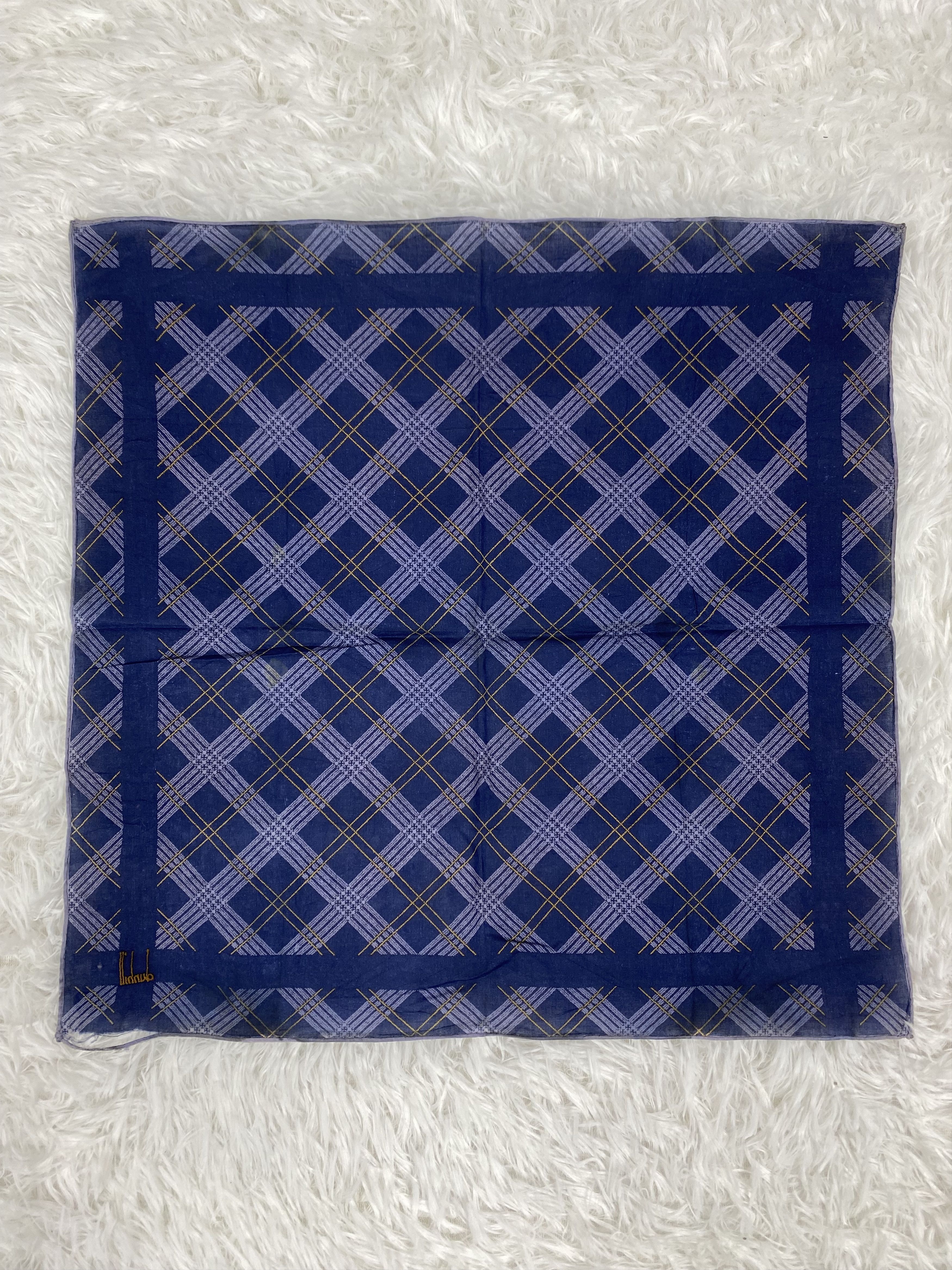 Alfred Dunhill Vintage Dunhill Handkerchief Neckerchief PH0363 Size ONE SIZE - 5 Thumbnail