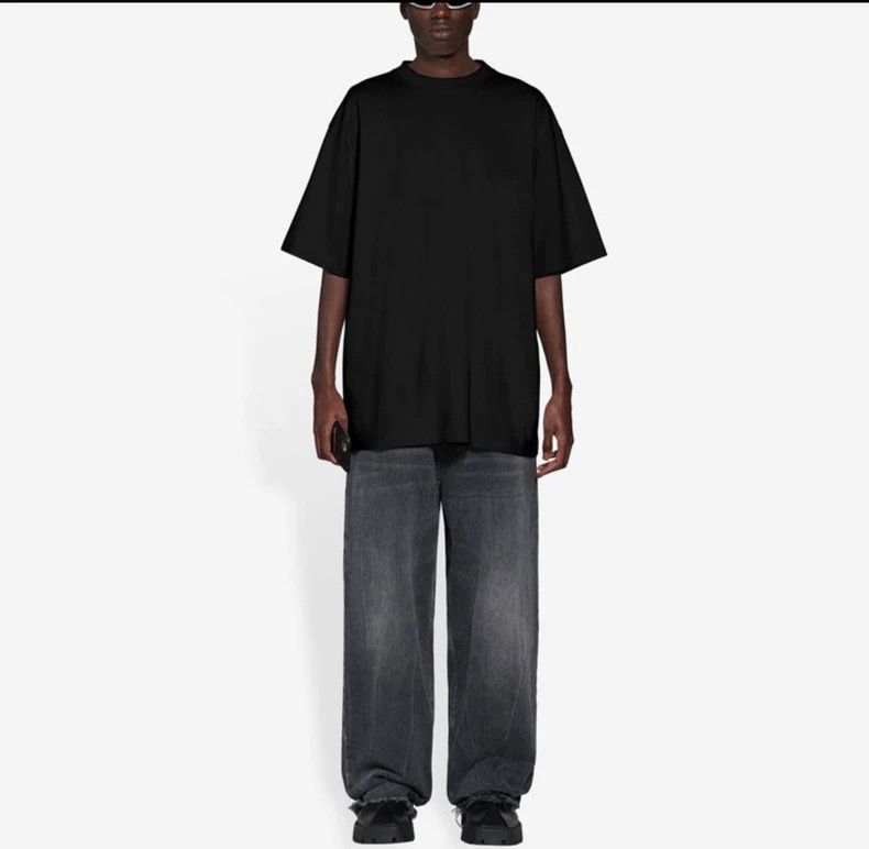Balenciaga Balenciaga Solid color round neck casual short-sleeve T-sh Size US M / EU 48-50 / 2 - 5 Thumbnail
