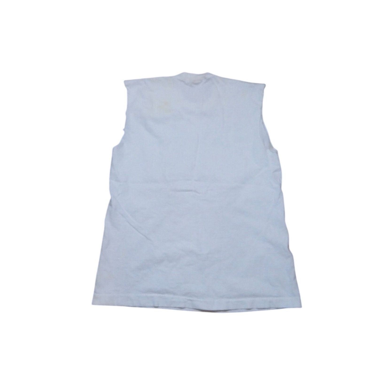Fruit Of The Loom Vtg ‘93 Trib cvr Barkley v. Jordan NBA Finals cut-off sleeve Size US L / EU 52-54 / 3 - 2 Thumbnail