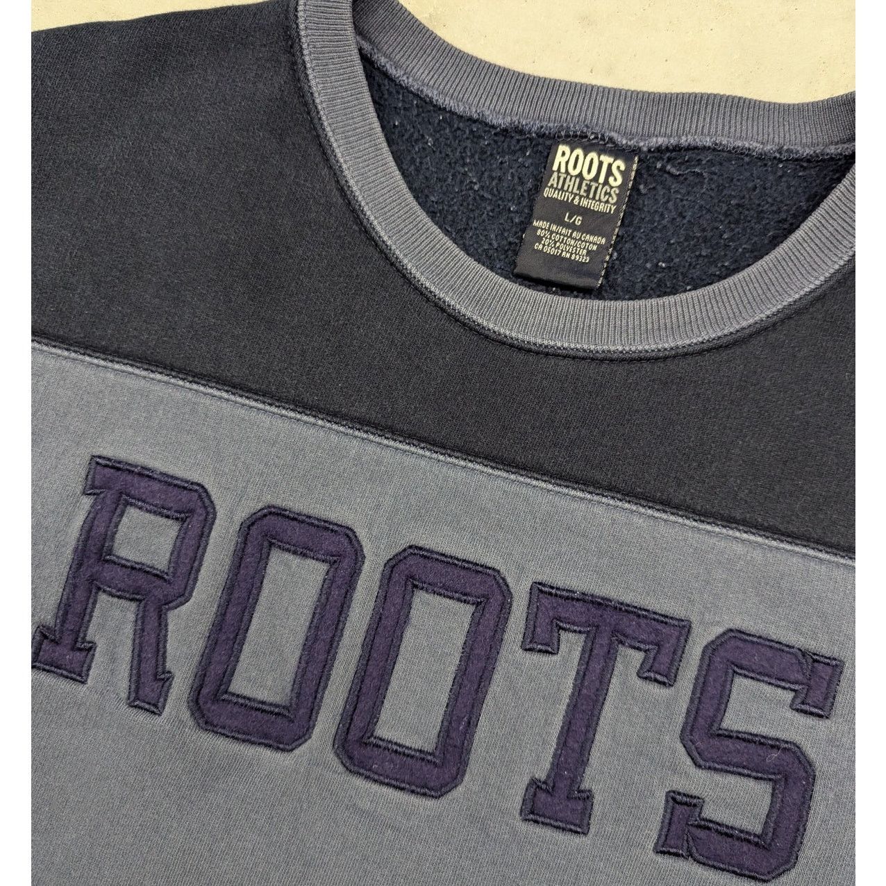Roots × Vintage Vintage Roots essential spell out sweater Size US L / EU 52-54 / 3 - 2 Thumbnail