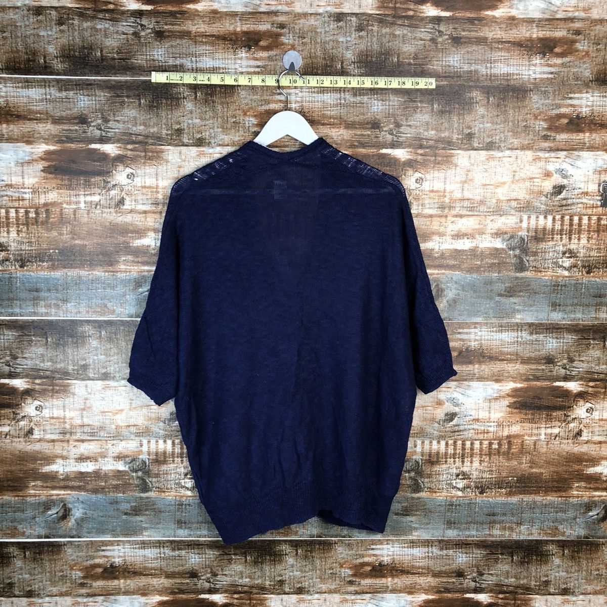 Homespun Knitwear × Japanese Brand Coen Blue Knitwear #A1621 Size XL / US 12-14 / IT 48-50 - 13 Thumbnail