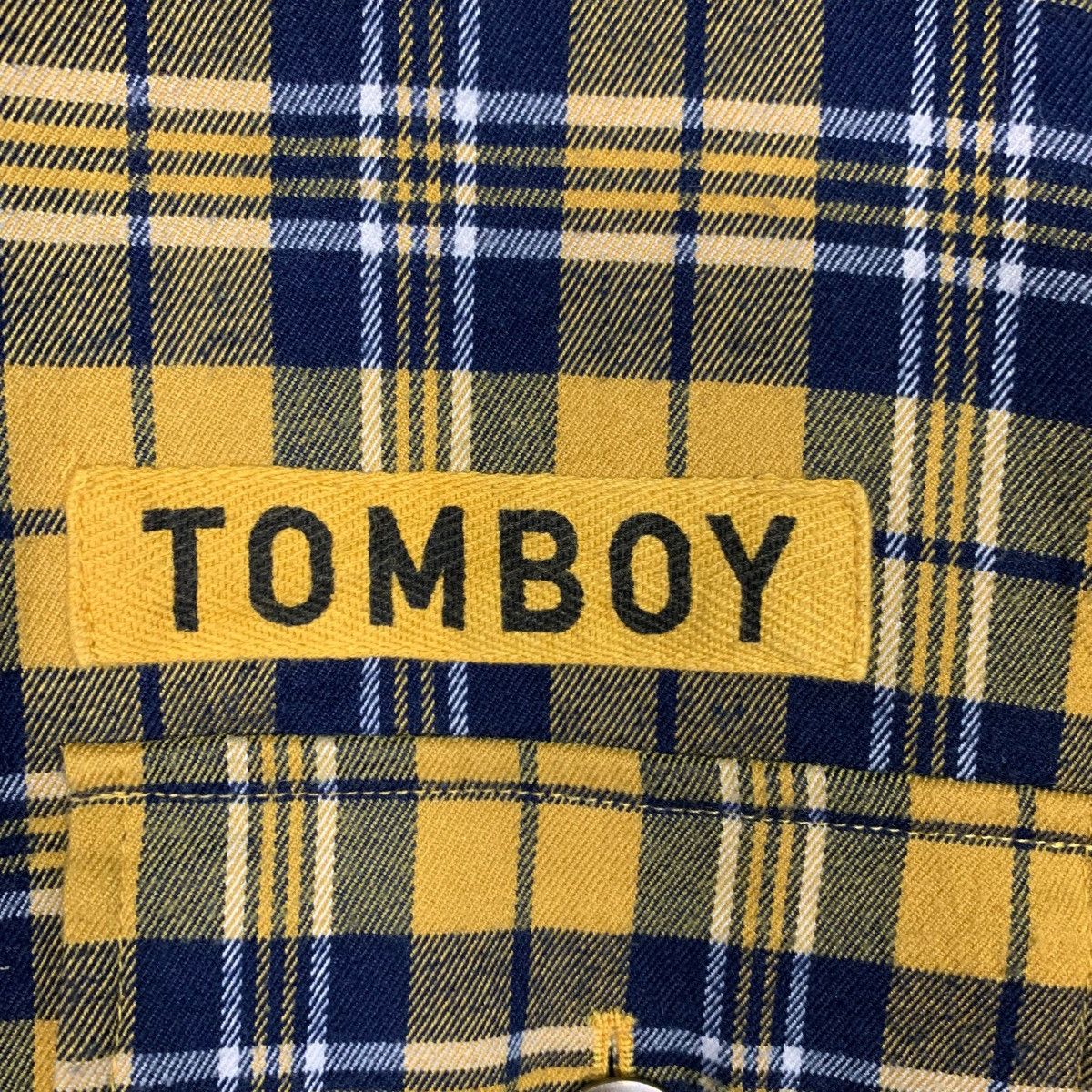 Japanese Brand REPIPI ARMARIO Yellow Check Crop Flannel Jacket #2600-C117 Size M / US 6-8 / IT 42-44 - 15 Thumbnail