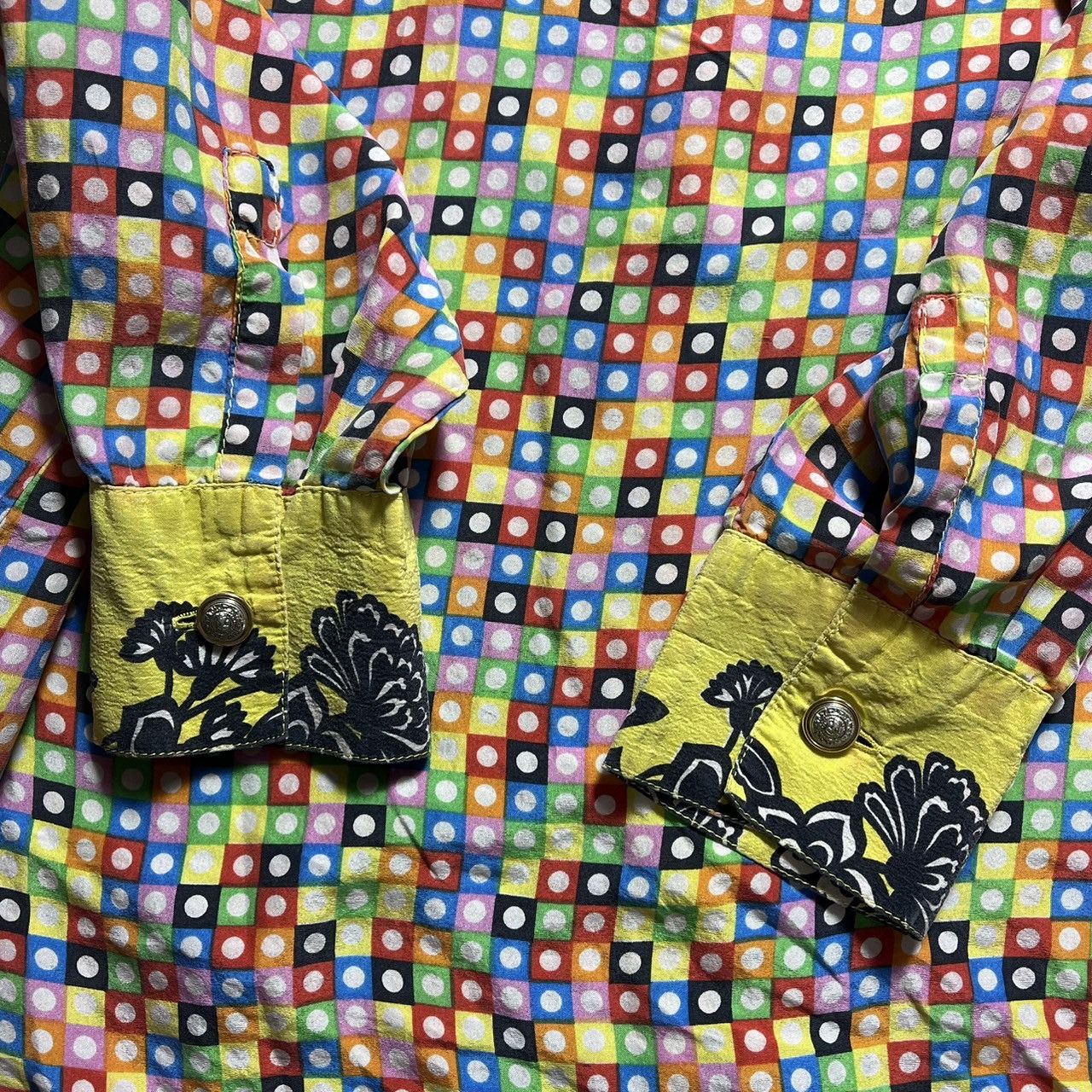 Versace × Versus Versace × Vintage Gianni Versace Versus 90s Printed Shirt Size US M / EU 48-50 / 2 - 8 Thumbnail