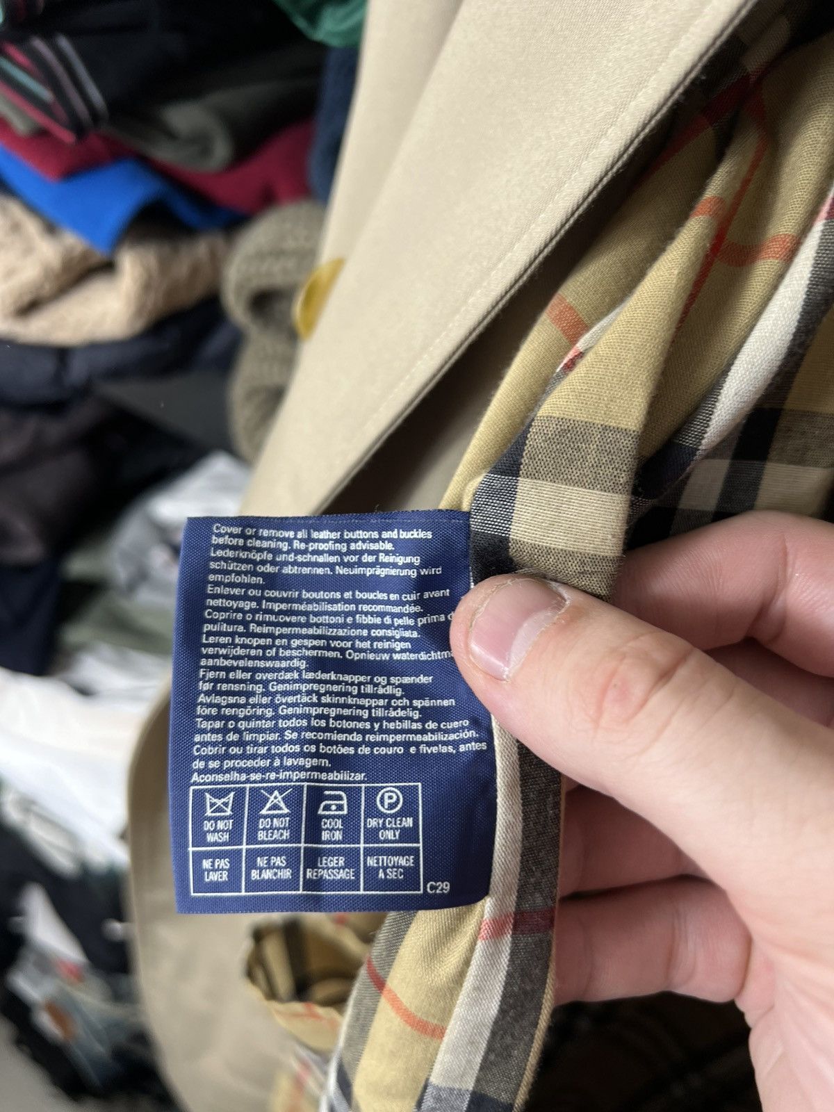 Burberry Burberrys Vintage Trench Coat Beige Nova Check L England Size L / US 10 / IT 46 - 13 Thumbnail