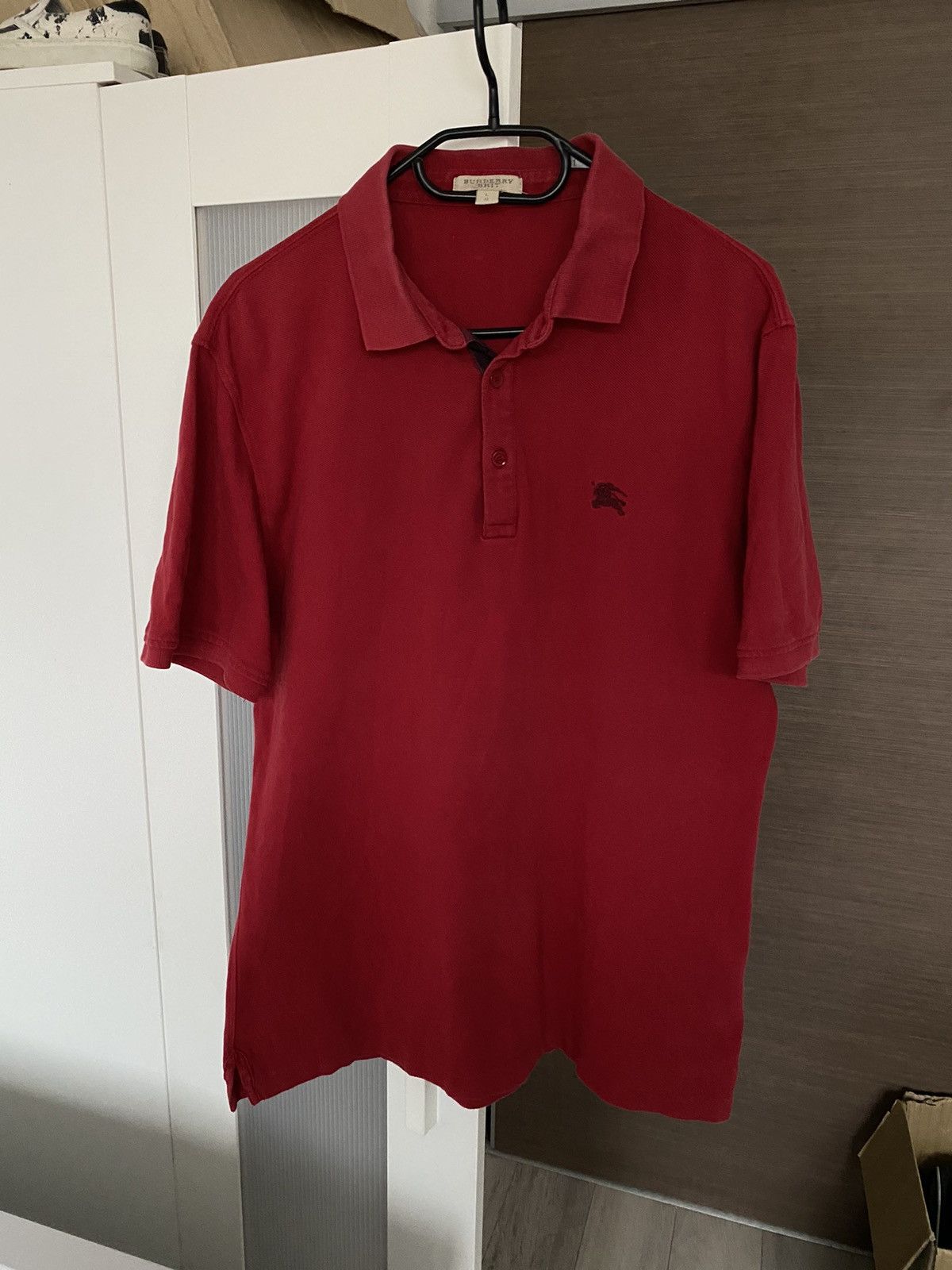 Burberry classic Burberry polo shirt with nova check Size US L / EU 52-54 / 3 - 1 Thumbnail
