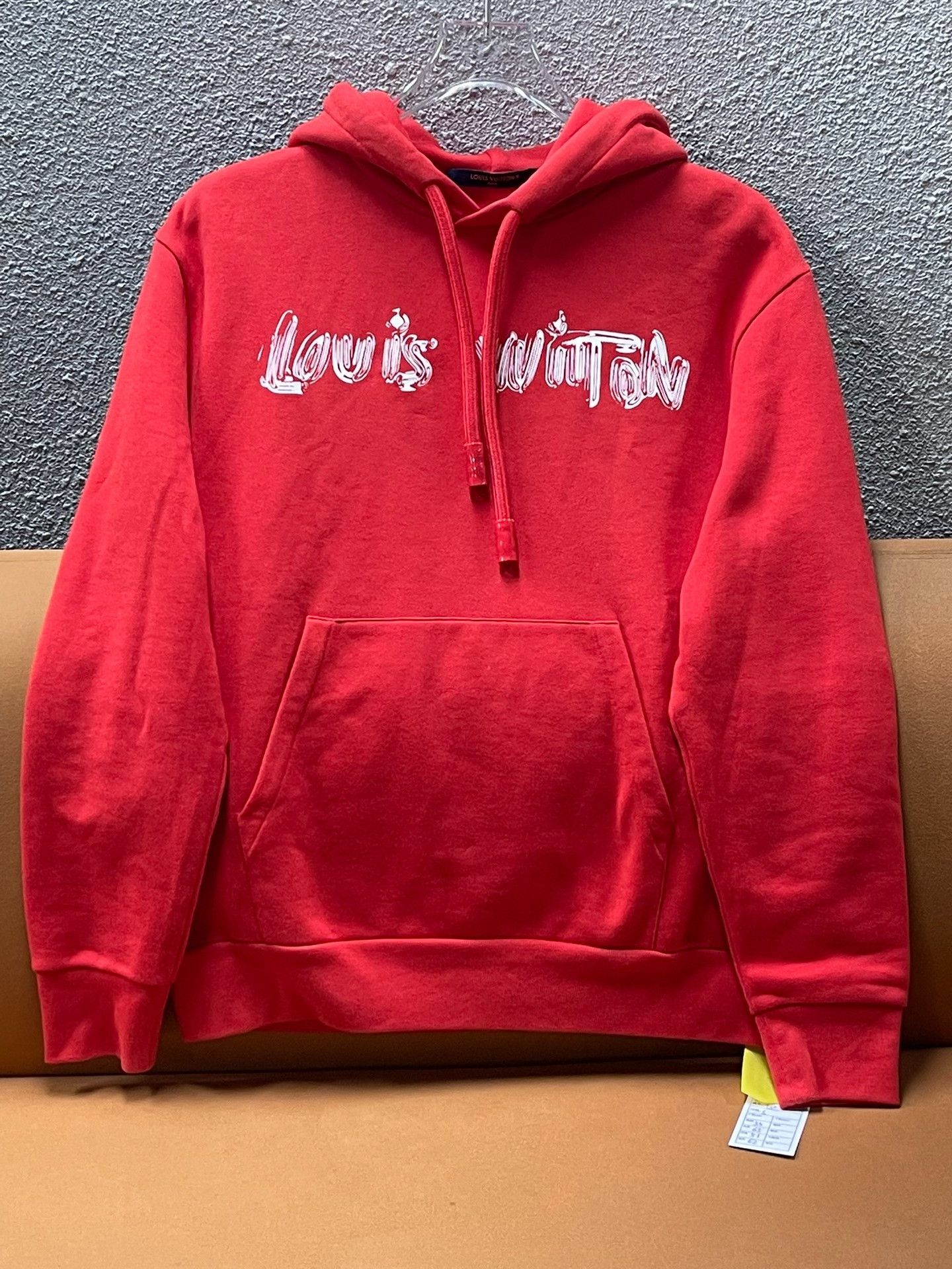 Louis Vuitton Louis Vuitton Letter Print Hooded Sweatshirt Size US S / EU 44-46 / 1 - 1 Thumbnail