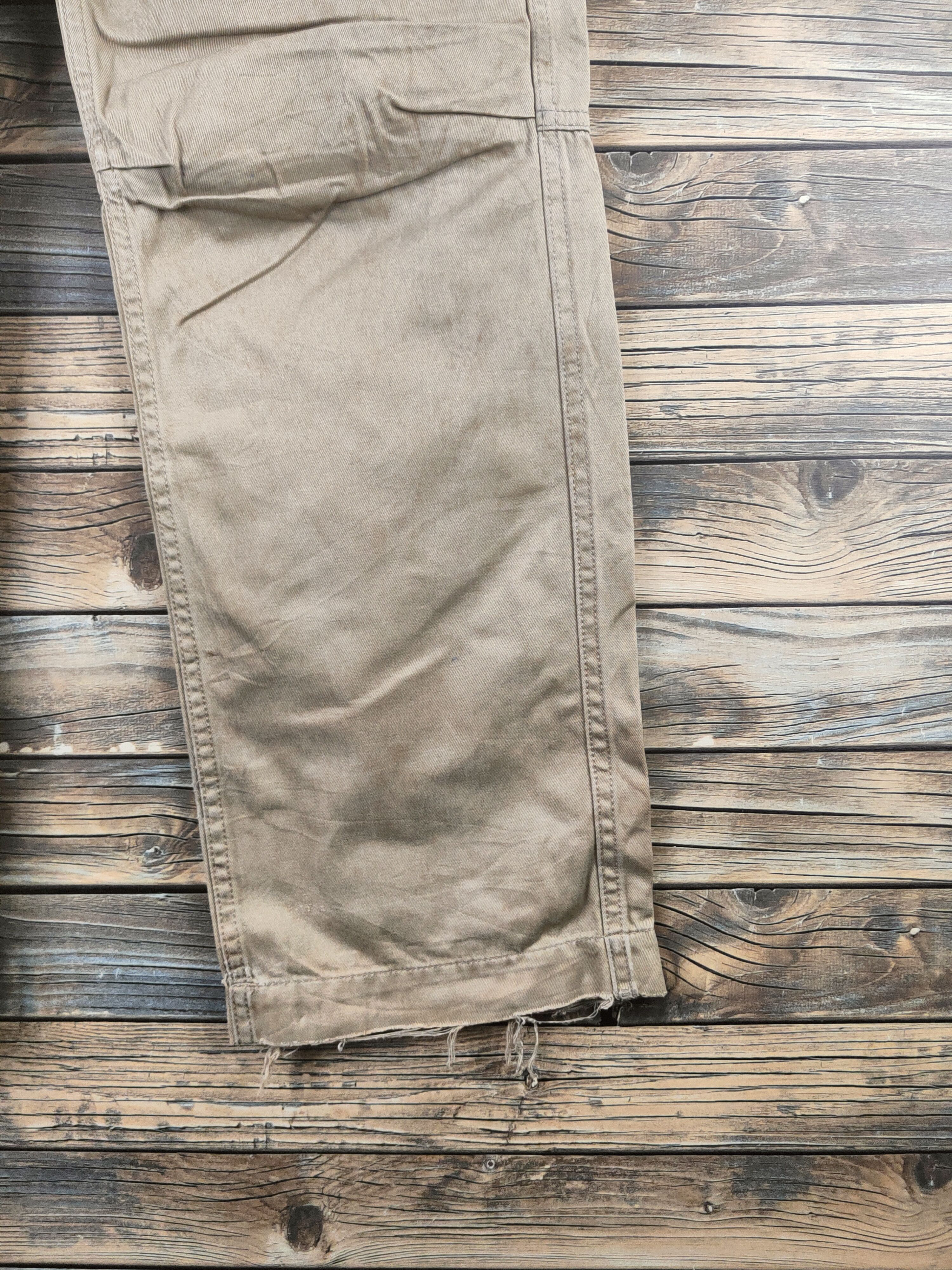 Avirex DL Avirex Beige Multipocket Cargo Pants #46-864 Size US 30 / EU 46 - 6 Thumbnail