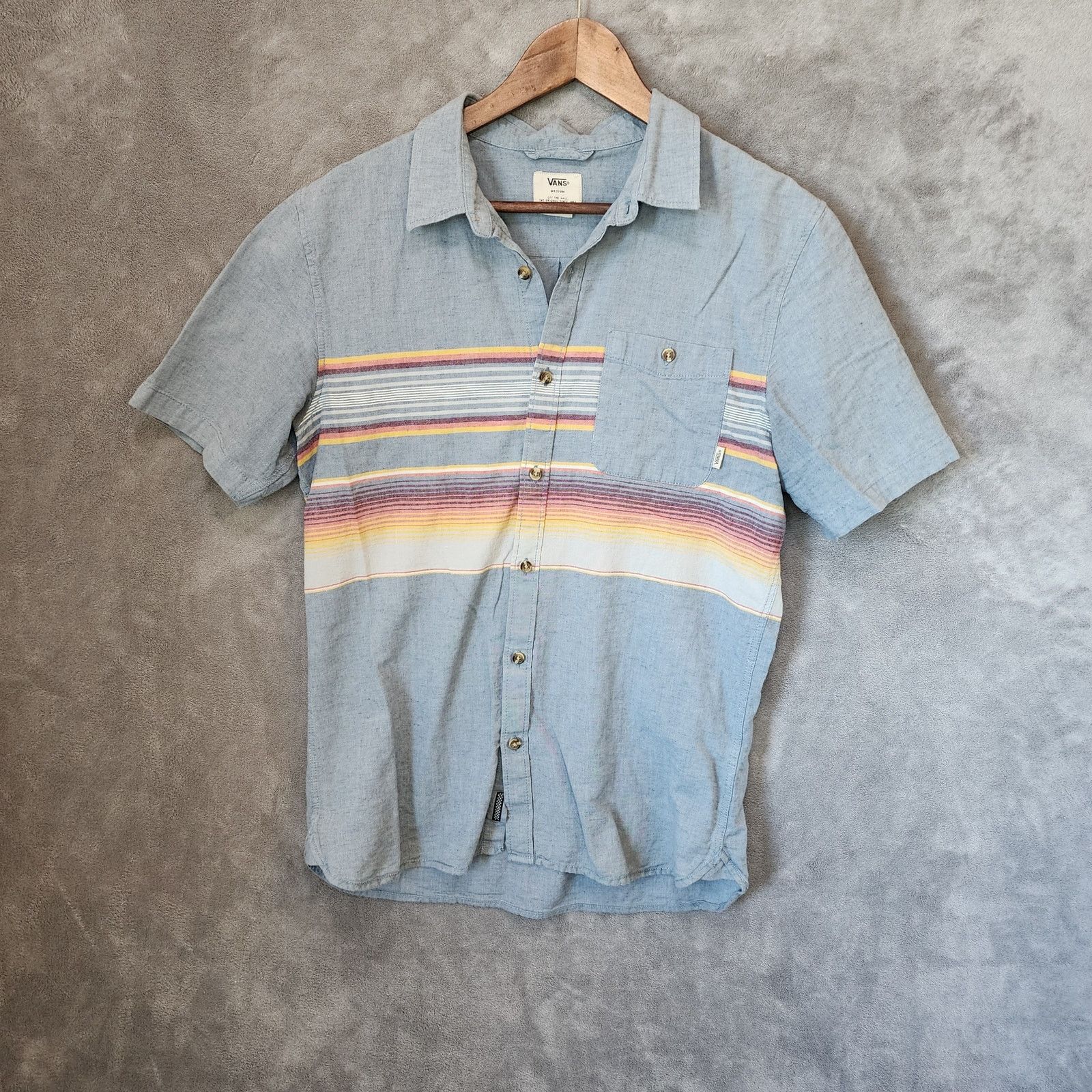 Vans Vans Wensley Button-Down Shirt Medium Size US M / EU 48-50 / 2 - 1 Thumbnail