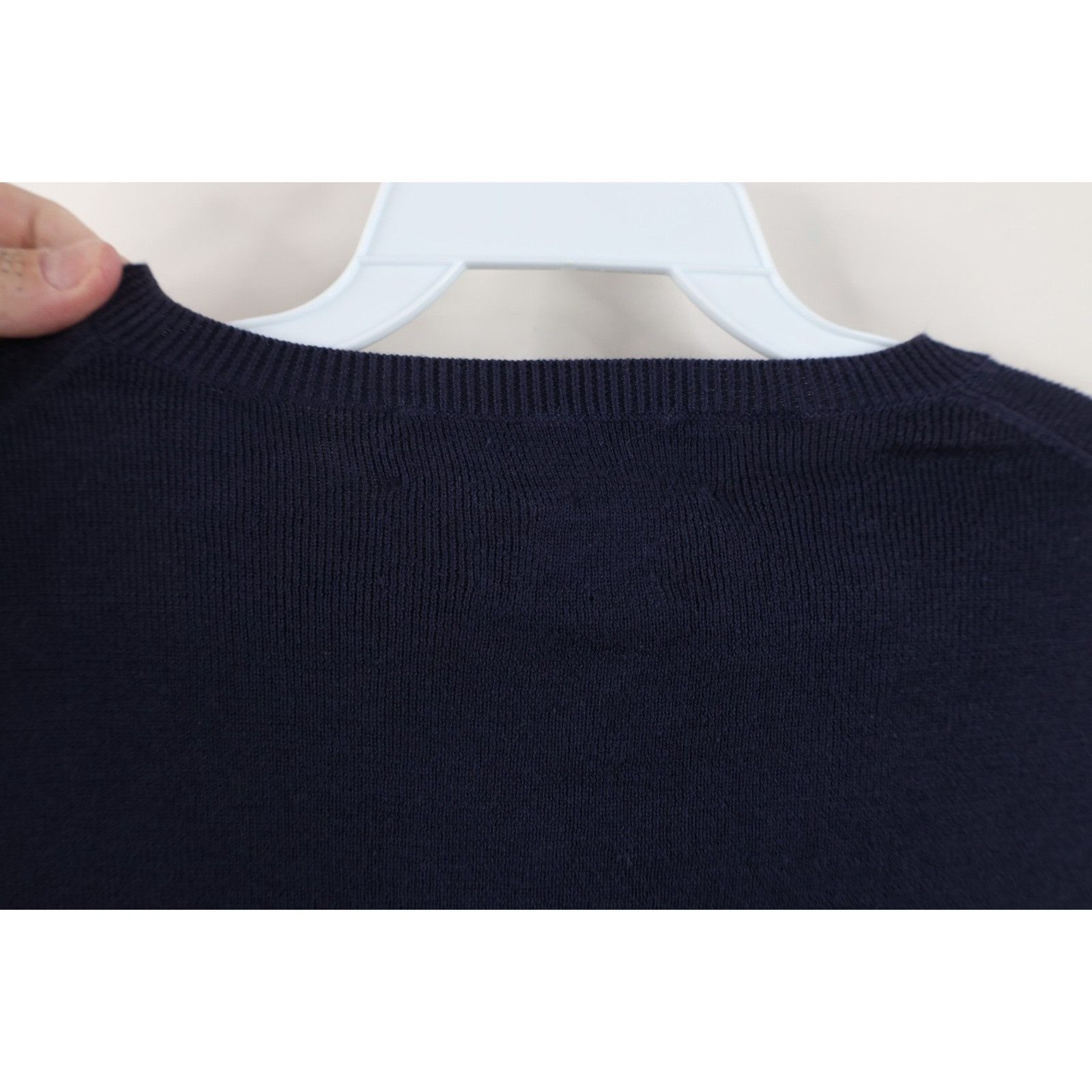 Polo Ralph Lauren Vintage 90s Ralph Lauren Faded Pima Cotton Knit Sweater Size US L / EU 52-54 / 3 - 10 Thumbnail