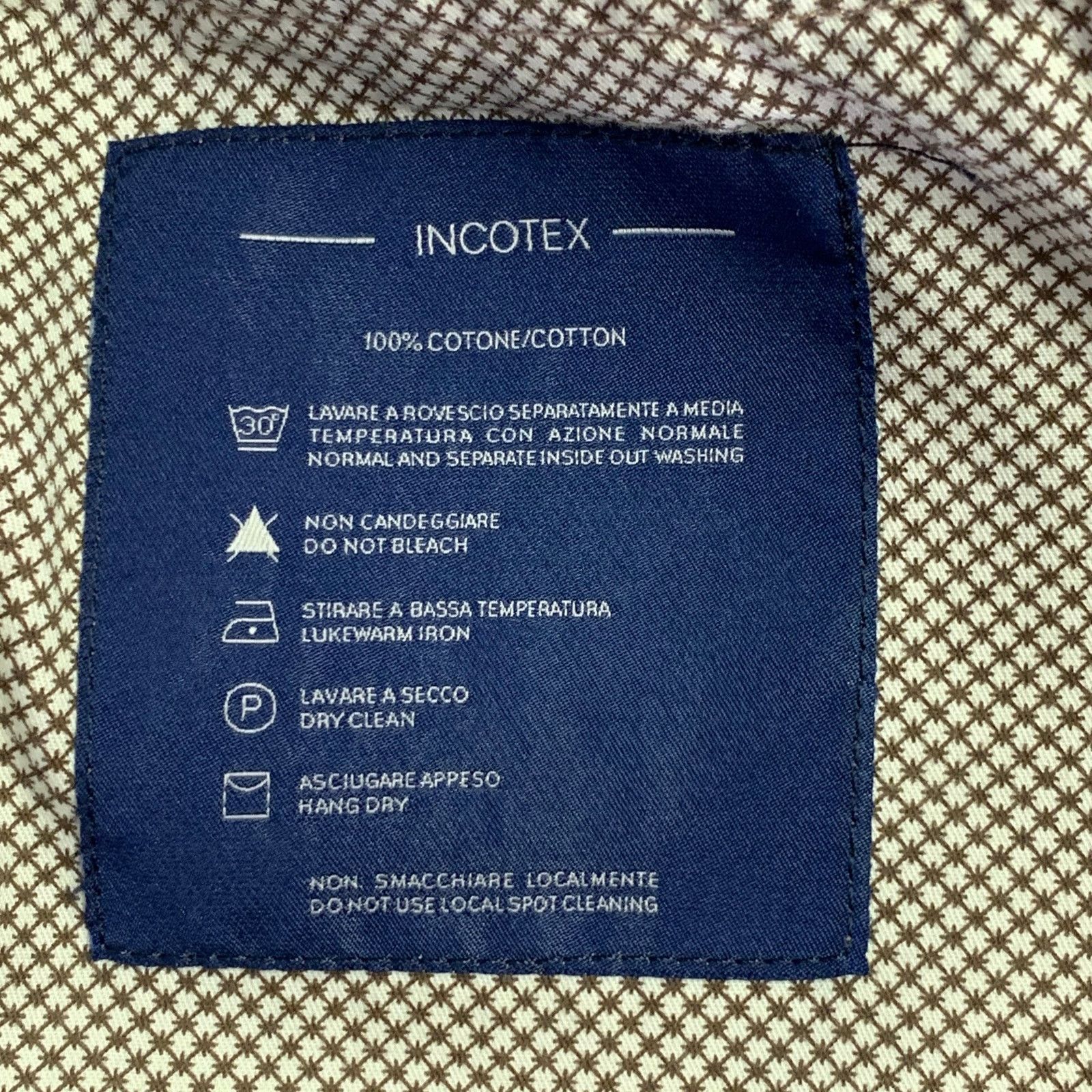 Incotex INCOTEX Size 32 Blue Grey Cotton Flat Front Jeans Size US 32 / EU 48 - 8 Thumbnail