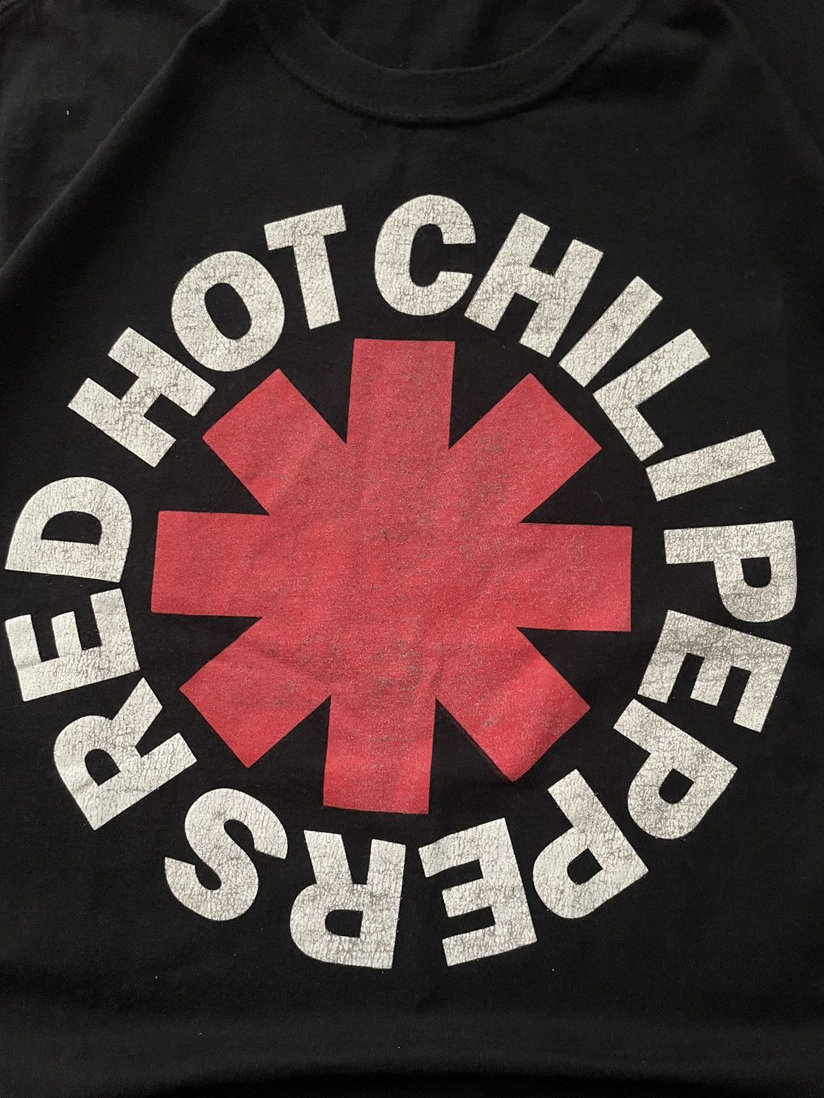 Band Tees RED HOT CHILI PEPPERS Vintage T-shirt Red Asterisk Logo Size US L / EU 52-54 / 3 - 5 Thumbnail