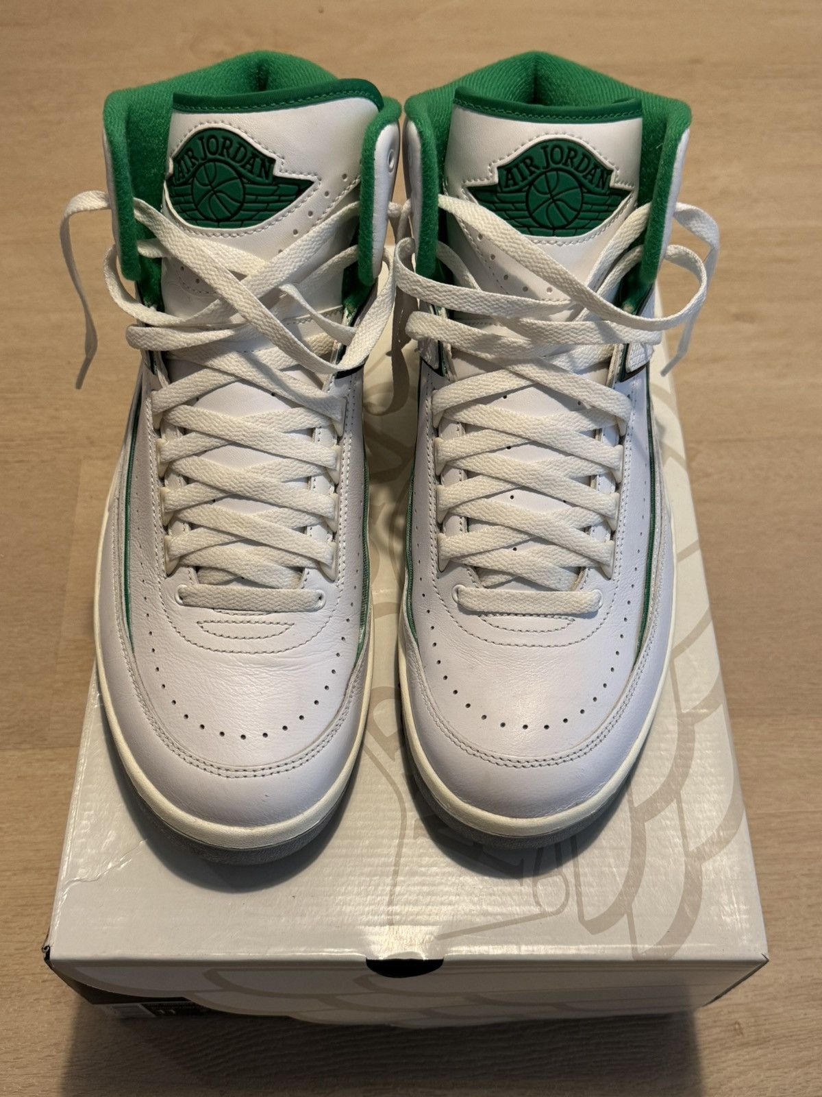 Jordan Brand AIR JORDAN 2 LUCKY GREEN🍀 Size US 11 / EU 44 - 2 Thumbnail