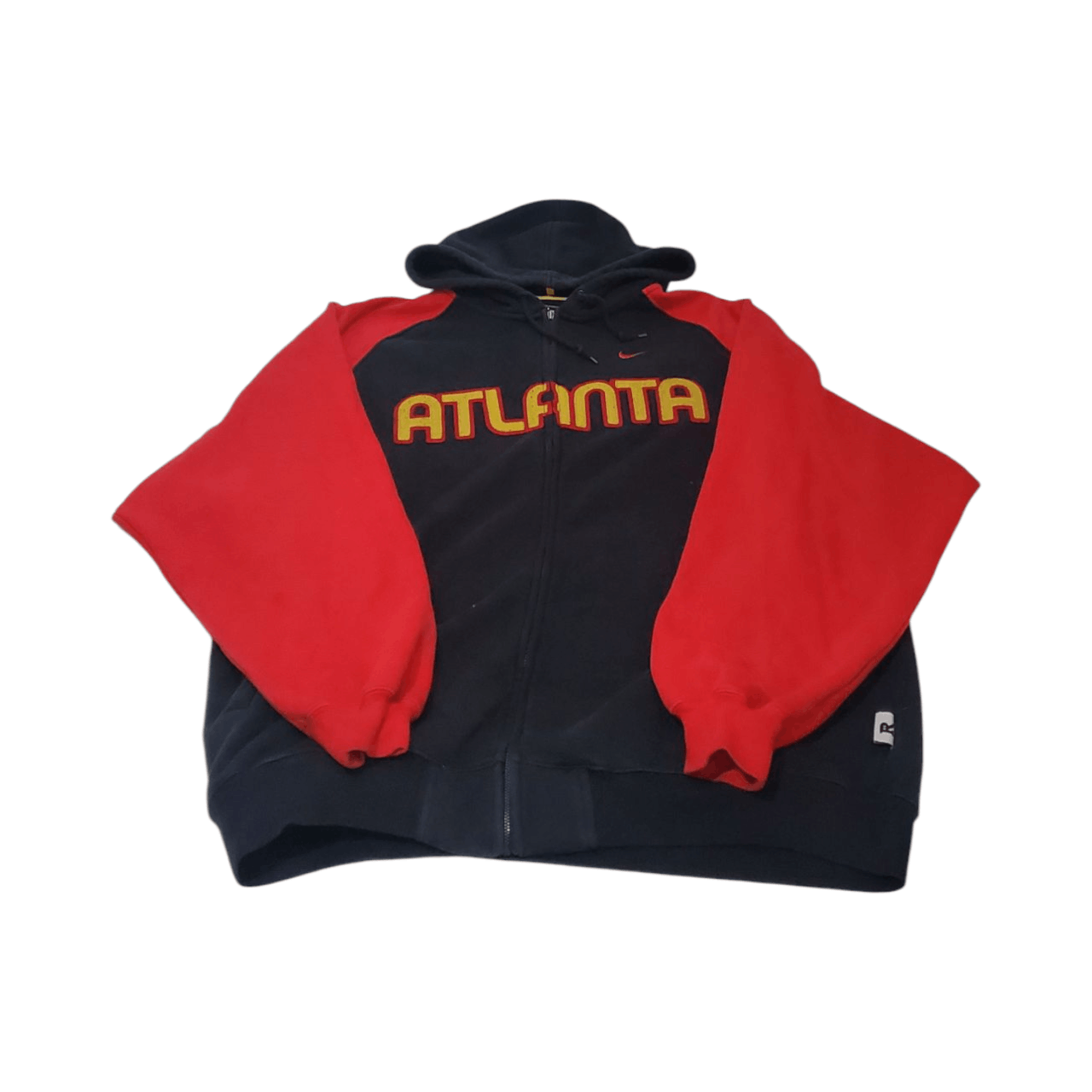 Vintage Y2K Atlanta Hawks Zip Up Jacket Size US XL / EU 56 / 4 - 1 Thumbnail