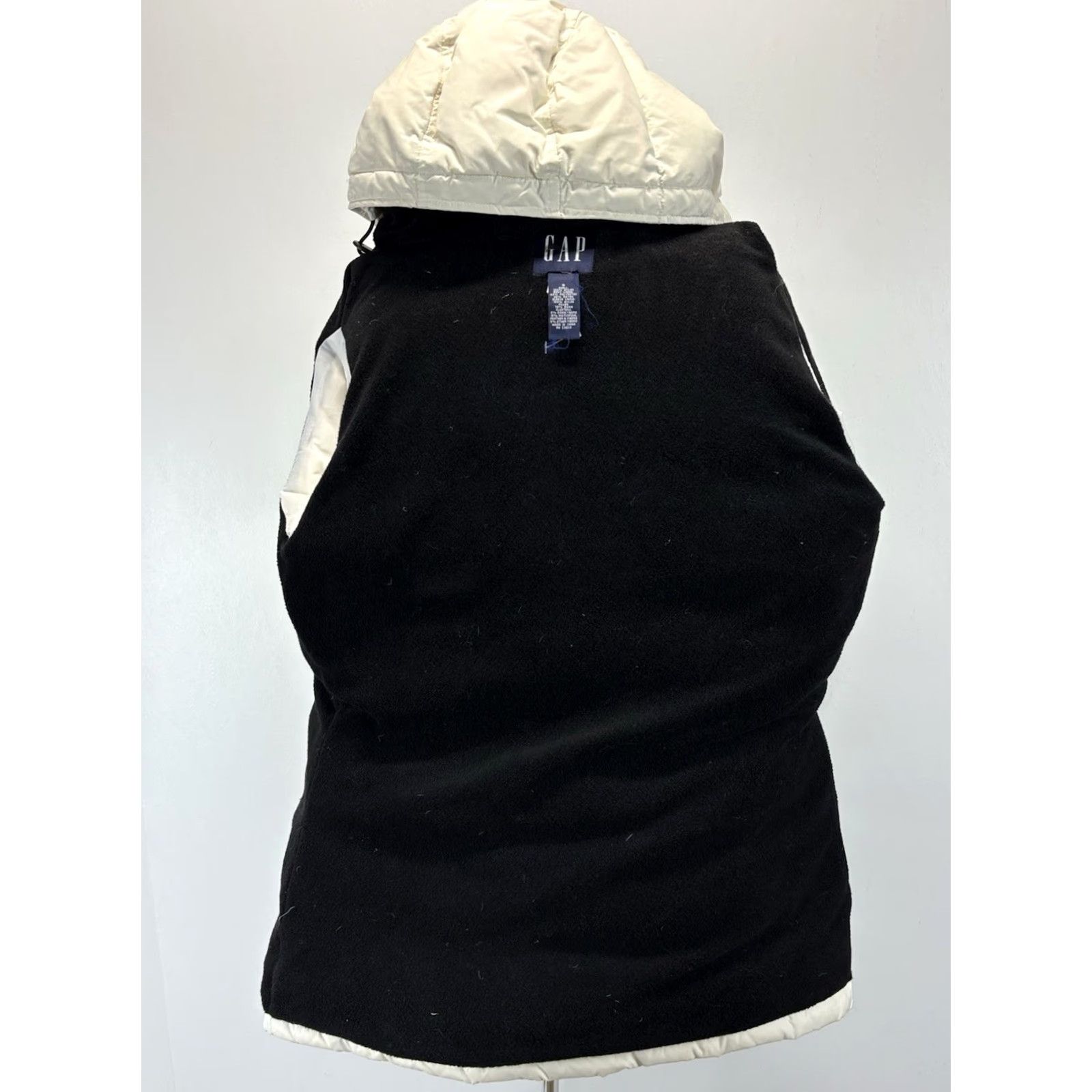 Gap Vtg GAP Puffer Jacket Womens Small Hooded Down Insulated Winter Y2K Blue Tag Size S / US 4 / IT 40 - 7 Thumbnail