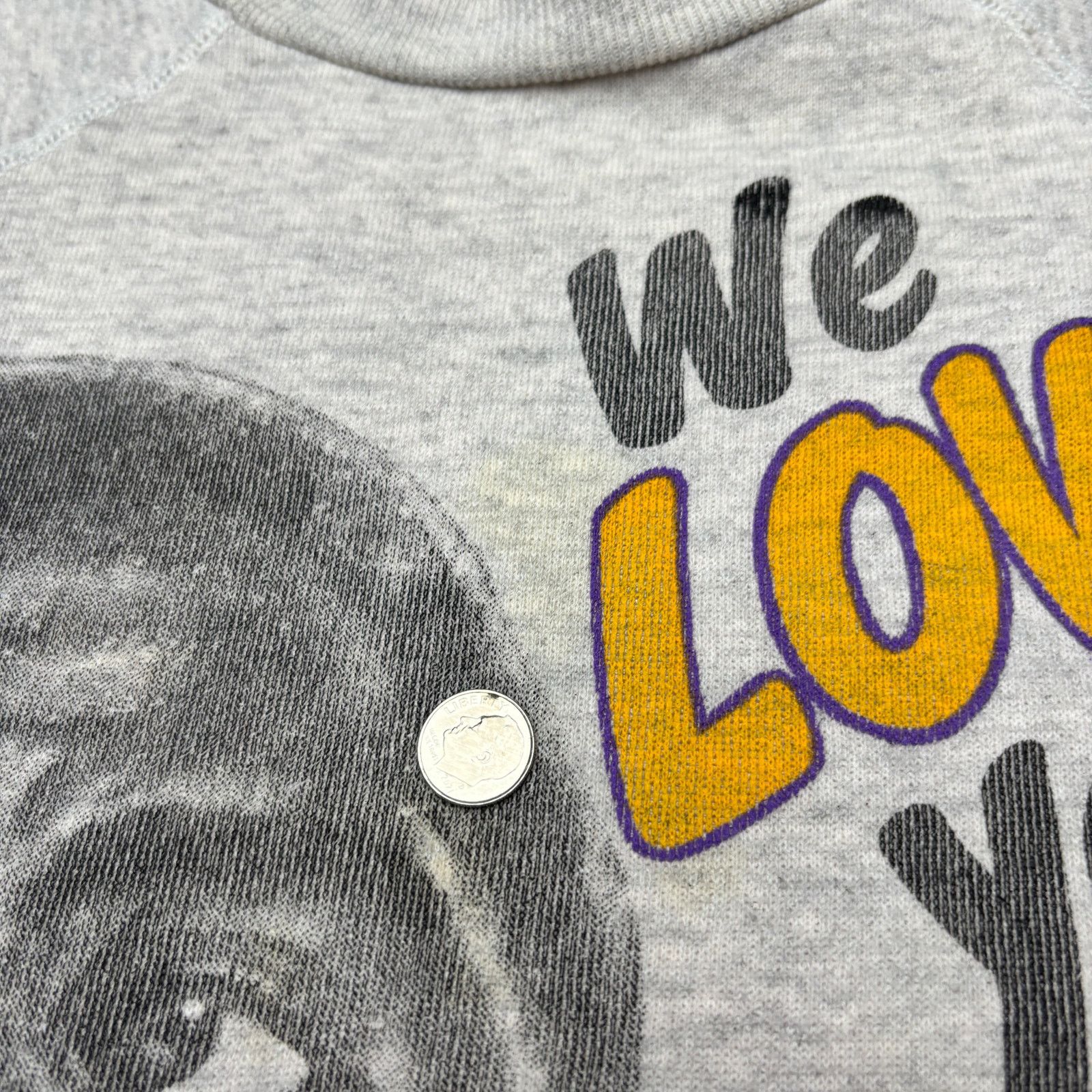 Hanes Vintage We Love You Magic Johnson Sweatshirt Men's 3XL Size US XXL / EU 58 / 5 - 9 Thumbnail