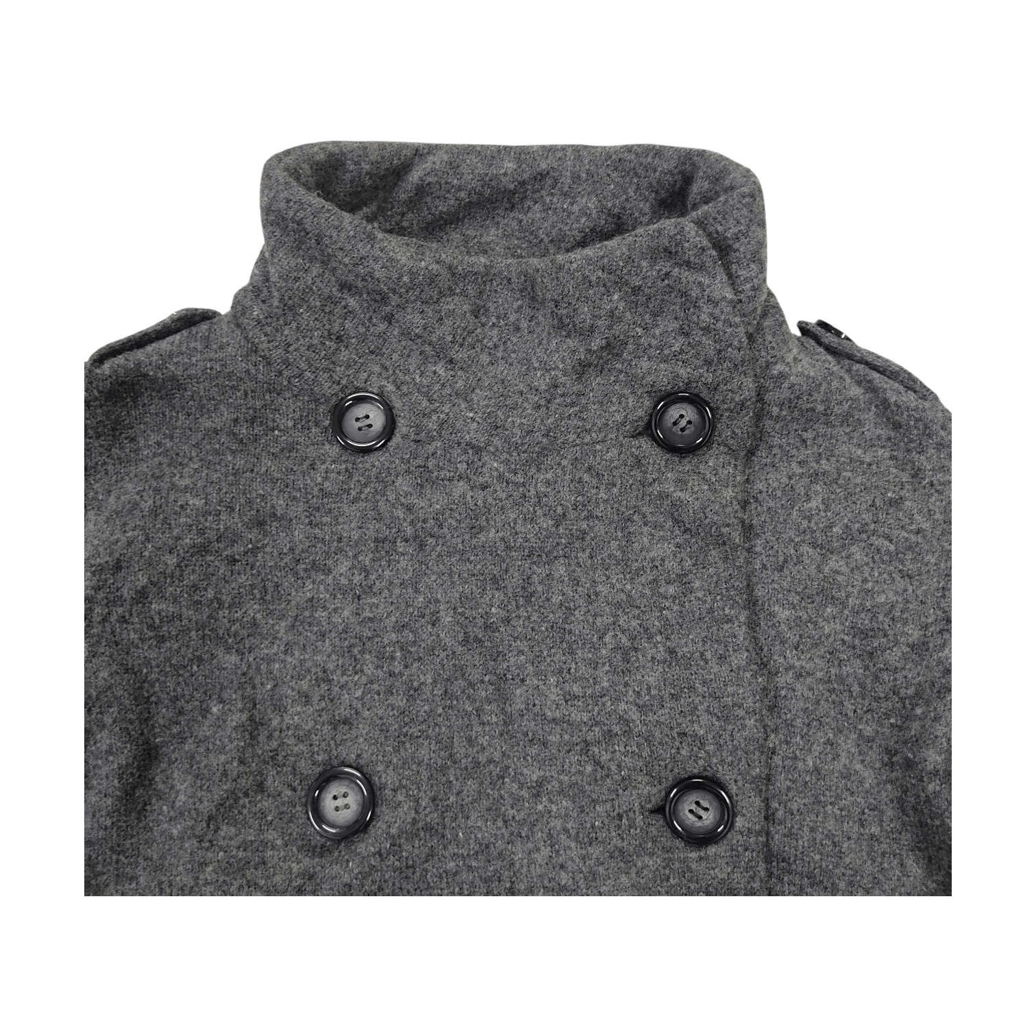 Tsumori Chisato Tsumori Chisato Fleece Lined Double Breasted Wool Jacket Size M / US 6-8 / IT 42-44 - 6 Thumbnail