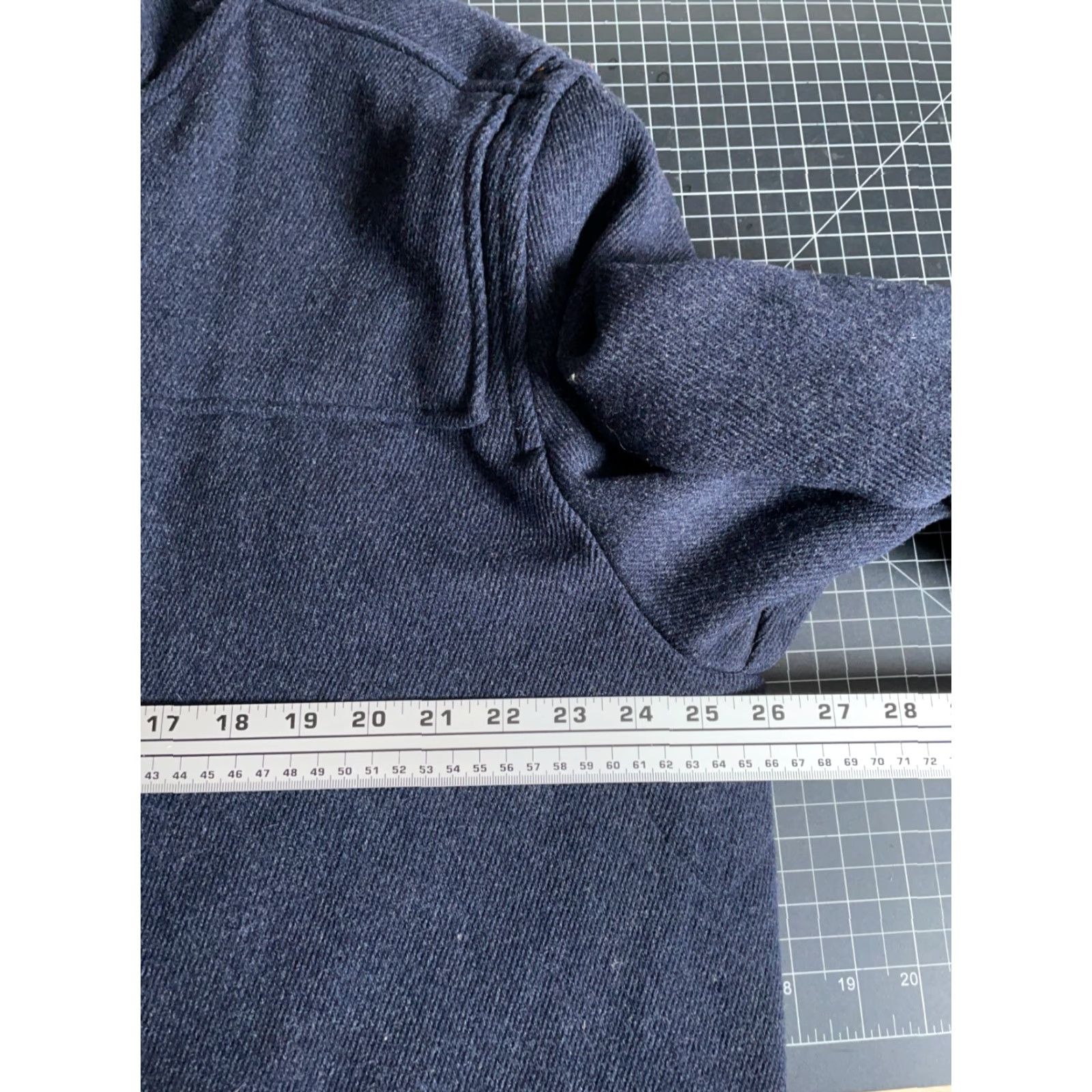 Gap GAP Wool Duffle Coat Men’s XL Dark Blue Heavyweight Overcoat Size US XL / EU 56 / 4 - 7 Thumbnail