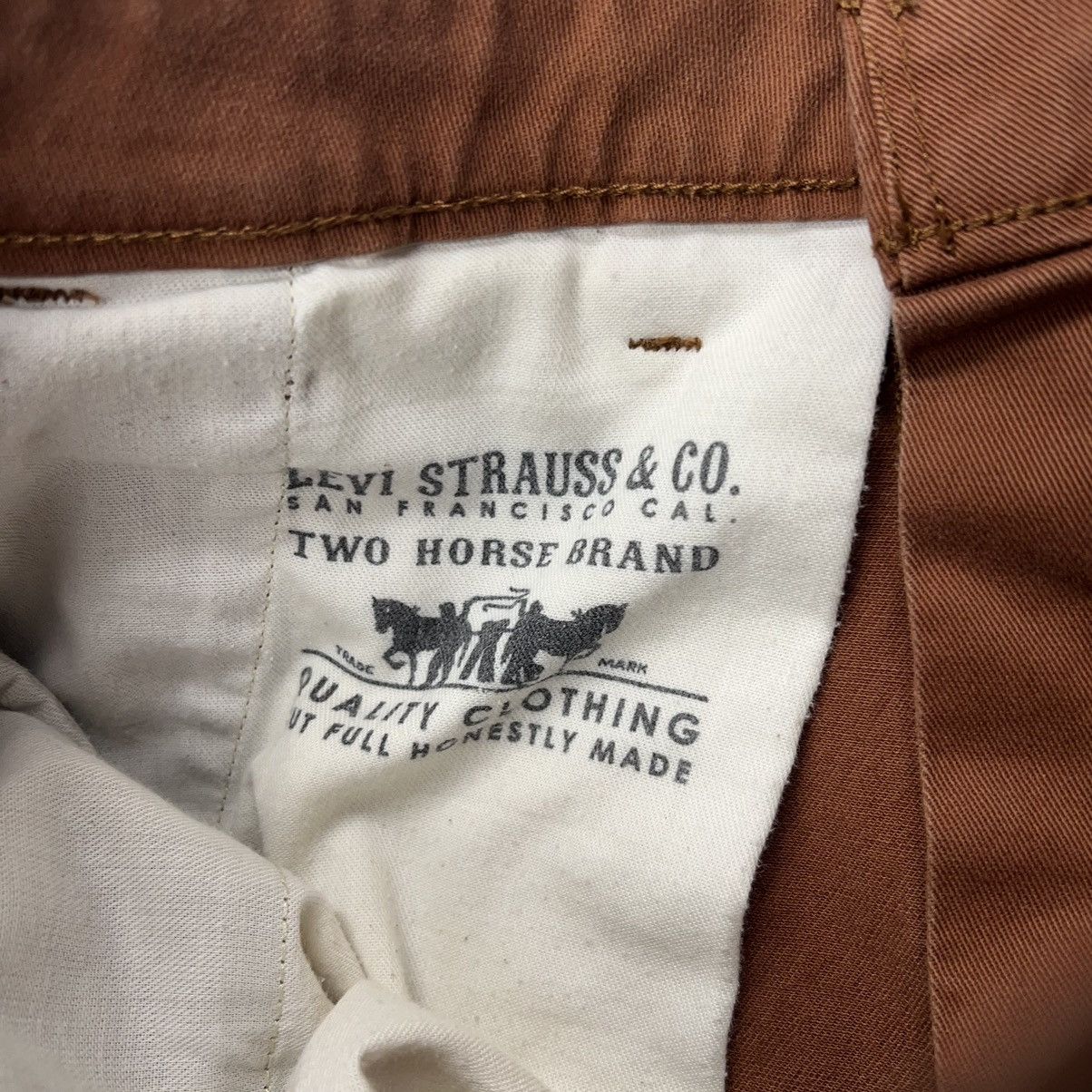 Levi's Levis Cargo Pants Brown Slim Taper Pocket Workwear Utility Size US 29 - 11 Thumbnail