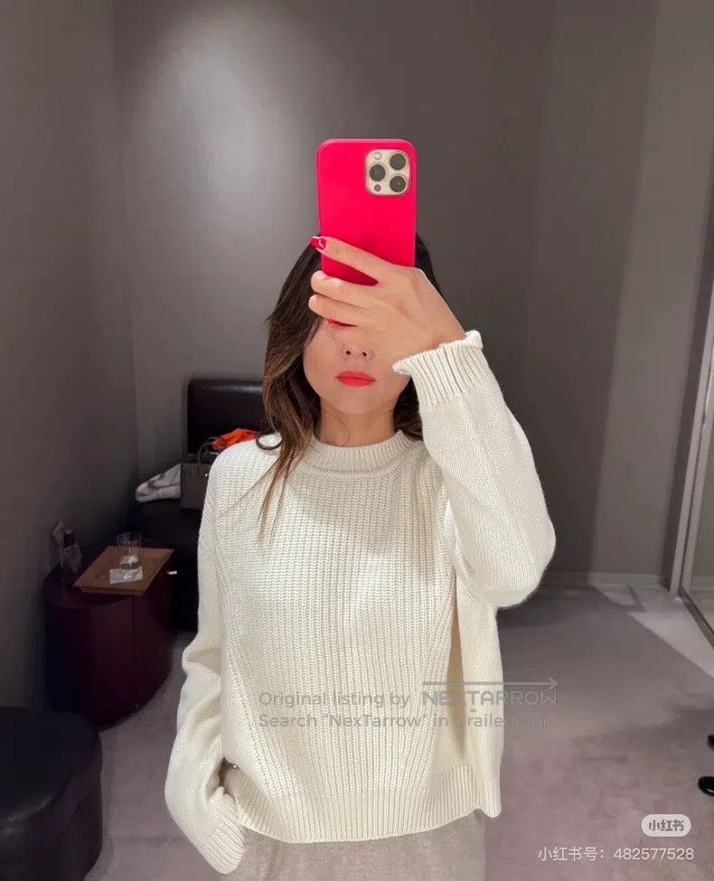 Hermes Hermes Beige knit sweater Size XS / US 0-2 / IT 36-38 - 6 Thumbnail