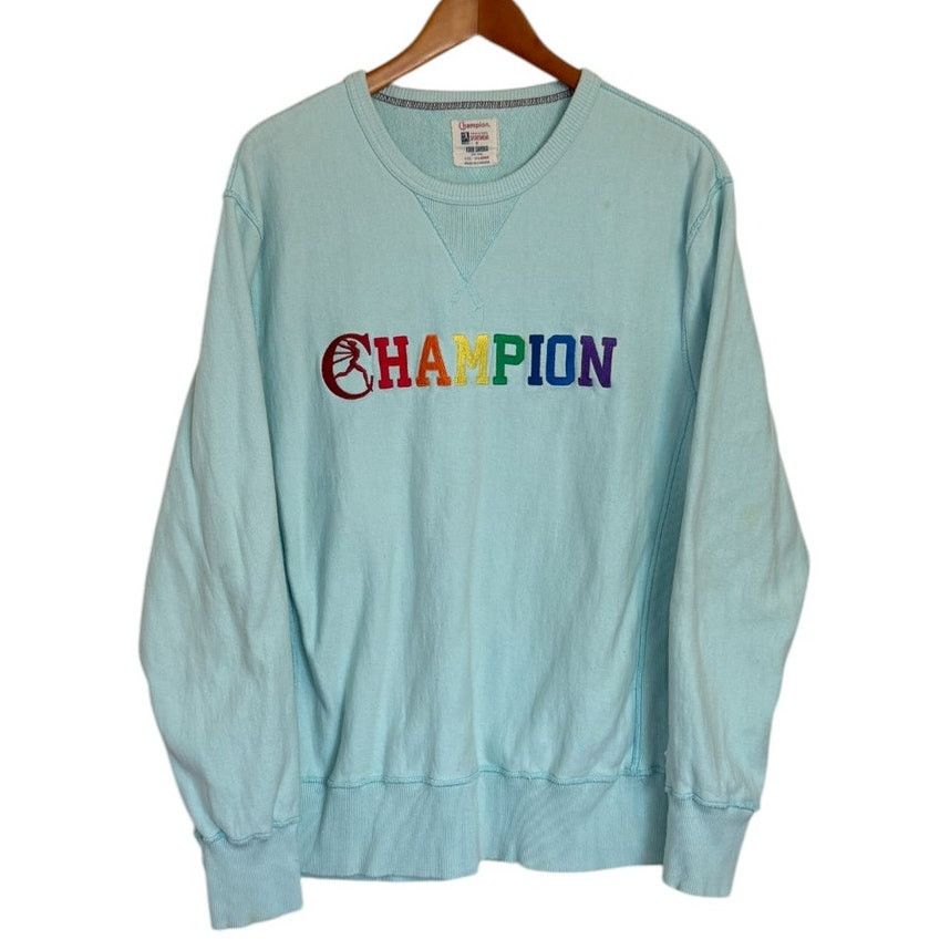 Champion x Todd Snyder Sweatshirt Men X Large Blue Pride
