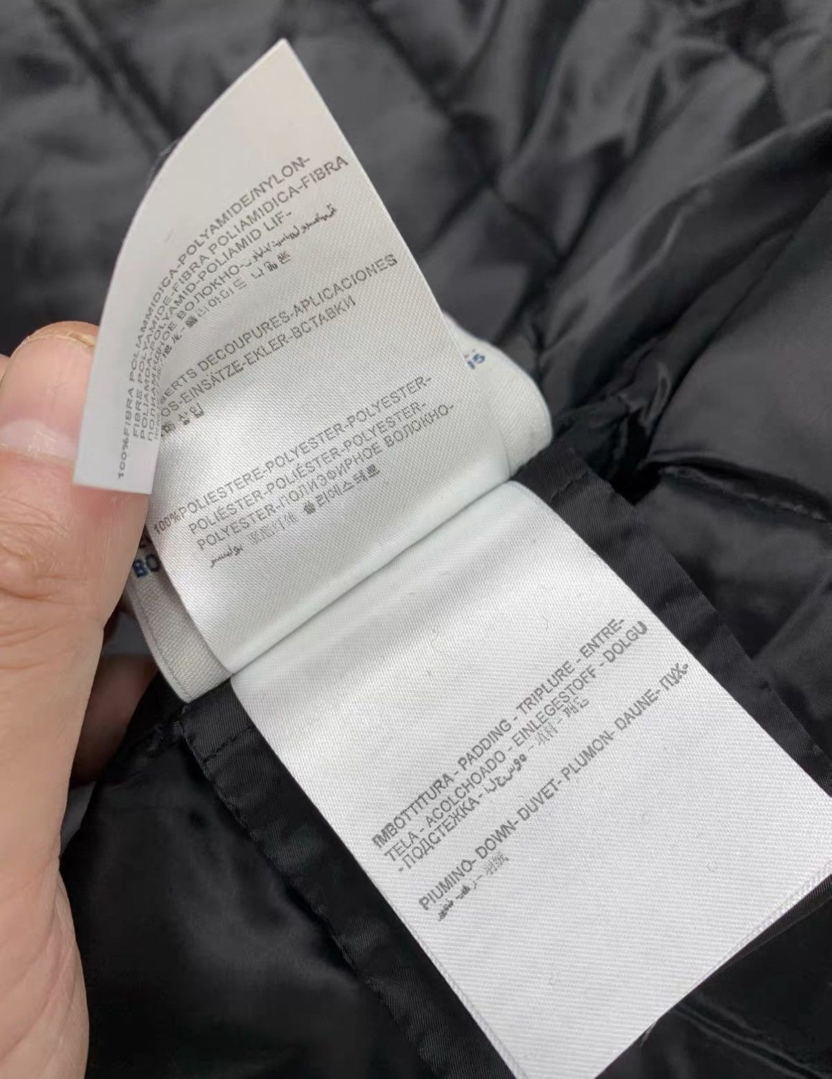 Moncler MONCLER Black Double-Breasted Wool Contrast Design Coat Size US M / EU 48-50 / 2 - 7 Thumbnail